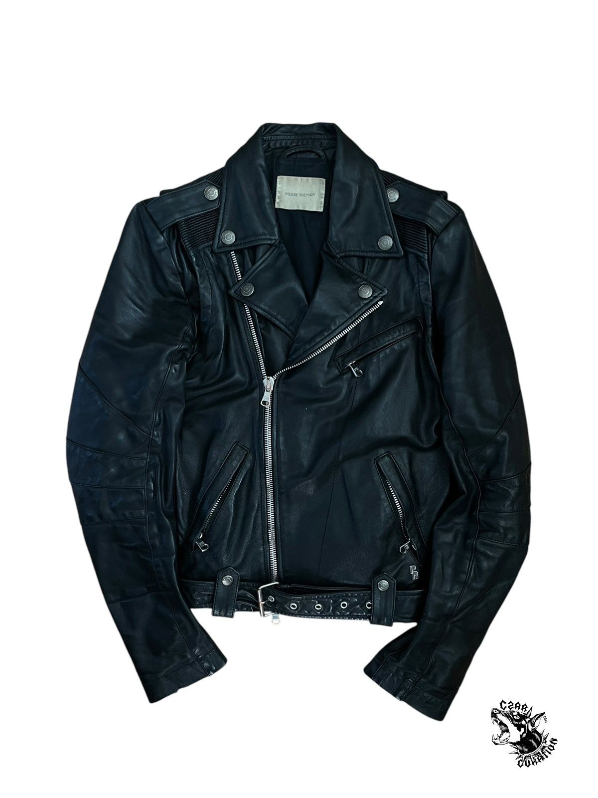 ジャケット・アウター 90s Vintage BALMAIN REAL leather jacket ジャケット・アウター 90s Vintage BALMAIN REAL leather jacket