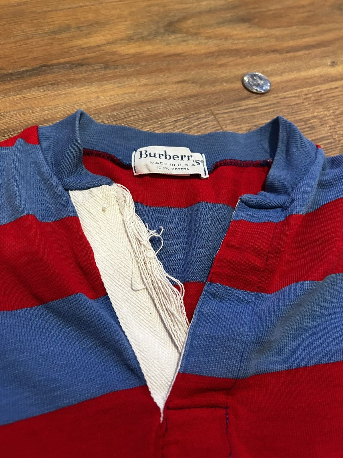 Burberry Burberry Polo Long Sleeve Shirt Size US S / EU 44-46 / 1 - 4 Thumbnail