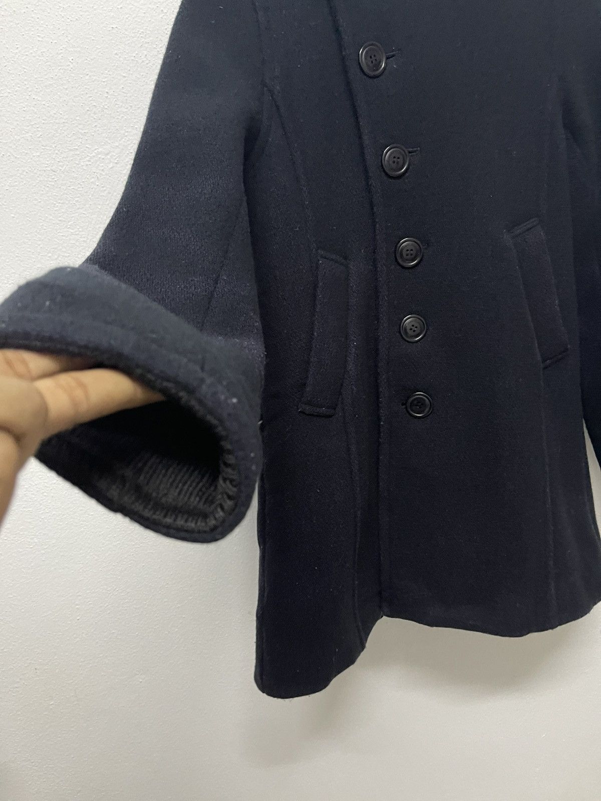 Sunao Kuwahara 2000s SUNAOKUWAHARA ISSEY MIYAKE GARIWOOL HOODIE COAT WOMEN Size S / US 4 / IT 40 - 5 Thumbnail