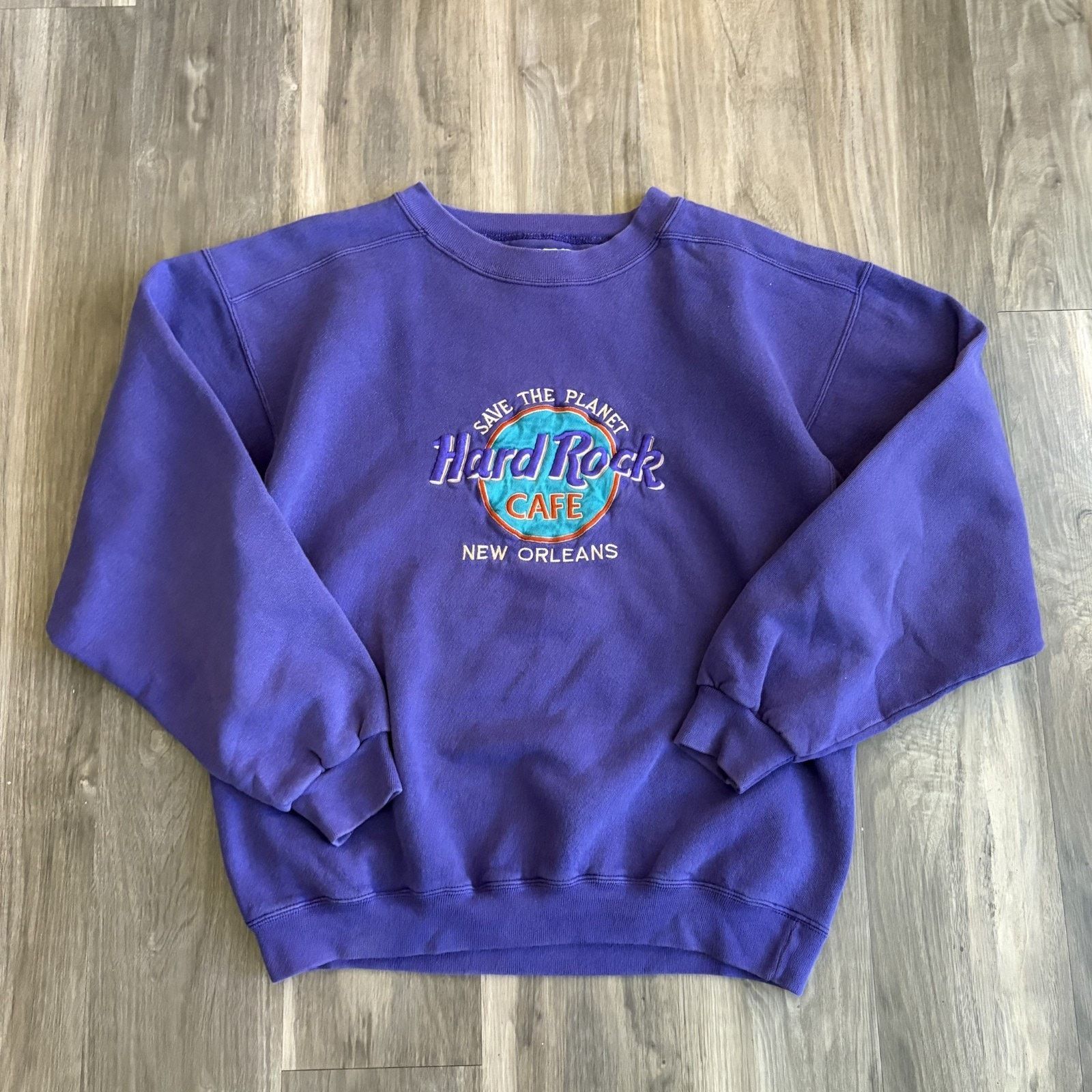 Hard Rock Cafe × Vintage Vintage Hard Rock Cafe Sweatshirt Men's Size M 1990s Size US M / EU 48-50 / 2 - 3 Thumbnail