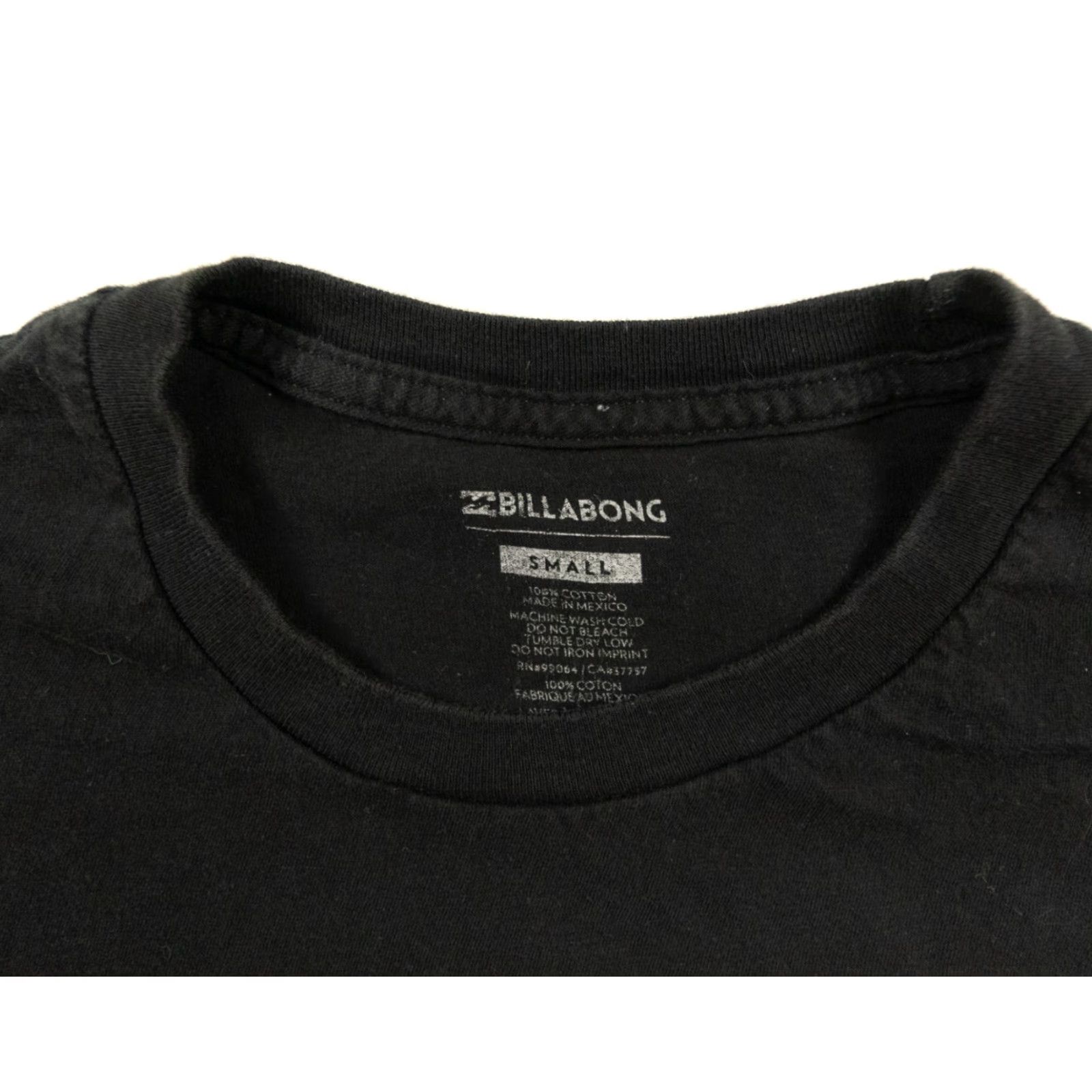 Billabong Billabong Shirt Mens Small Black Crewneck Short Sleeve Graphic Tee Beach Size US S / EU 44-46 / 1 - 3 Thumbnail