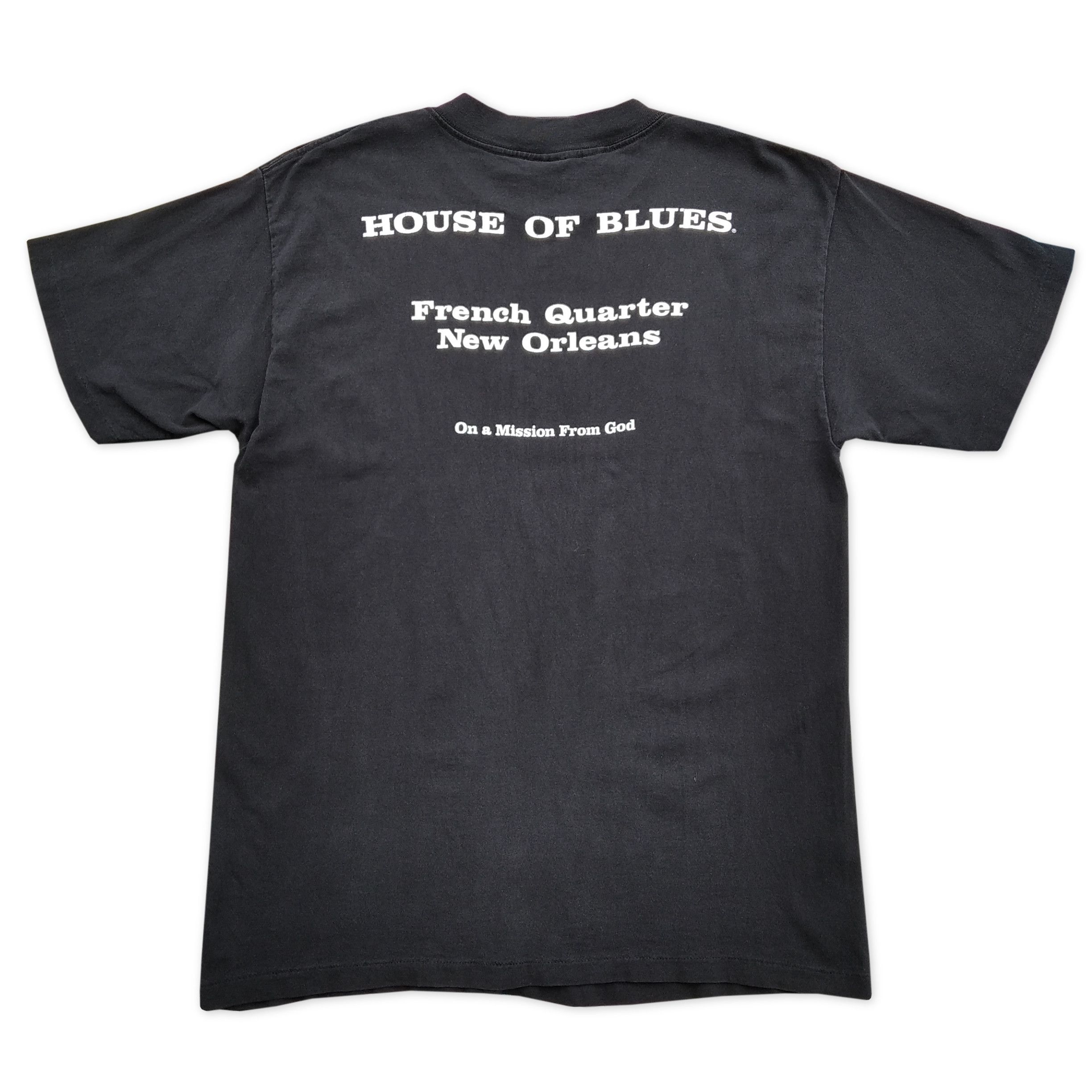 Band Tees Vintage 90's HOUSE OF BLUES T-shirt Single Stitch Size US M / EU 48-50 / 2 - 4 Thumbnail
