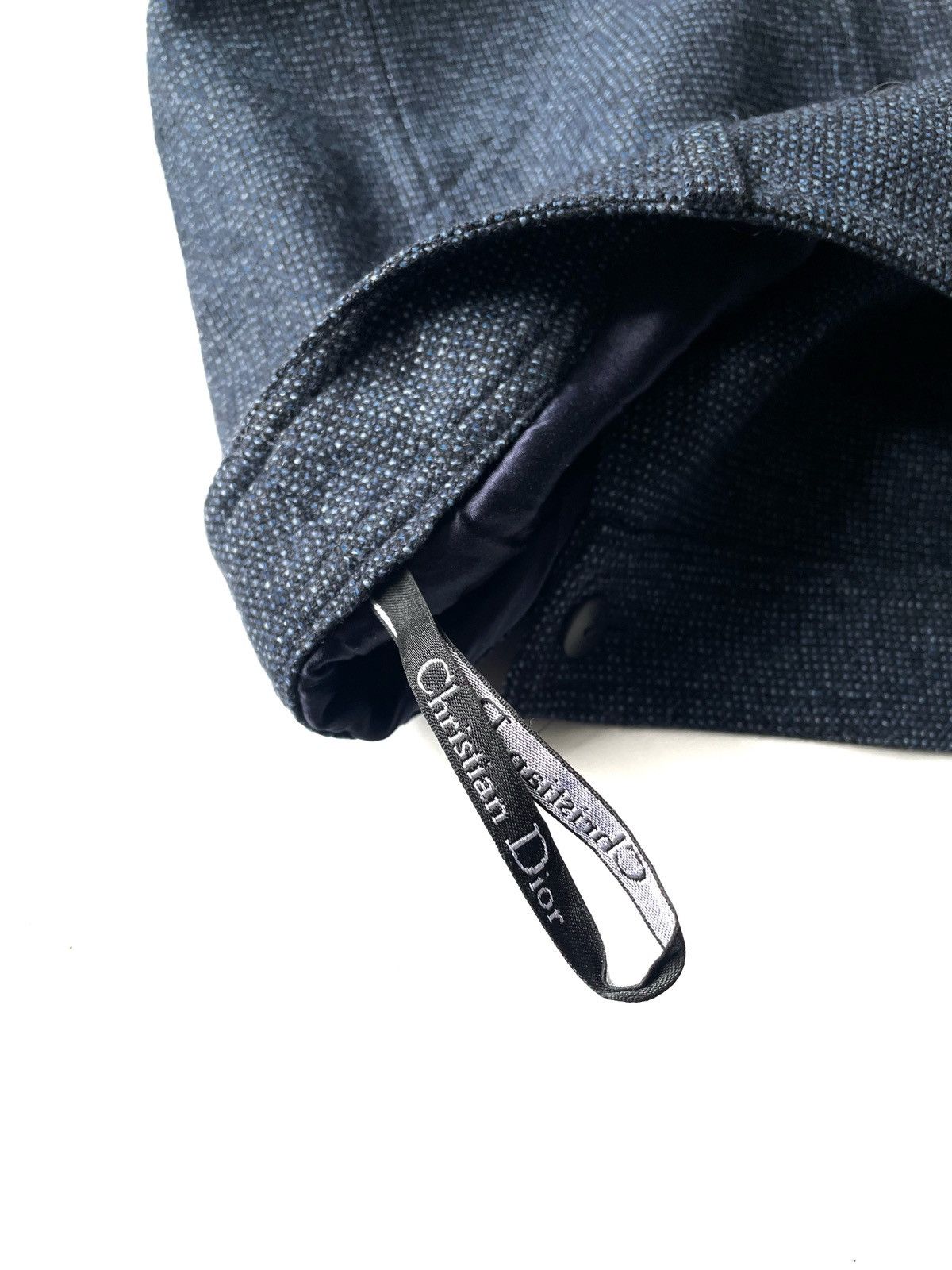 Christian Dior Monsieur × Dior Christian Dior Blue Wool & Cashmere & Silk Skirt Size 38/S-M Size 26" / US 2 / IT 38 - 9 Thumbnail