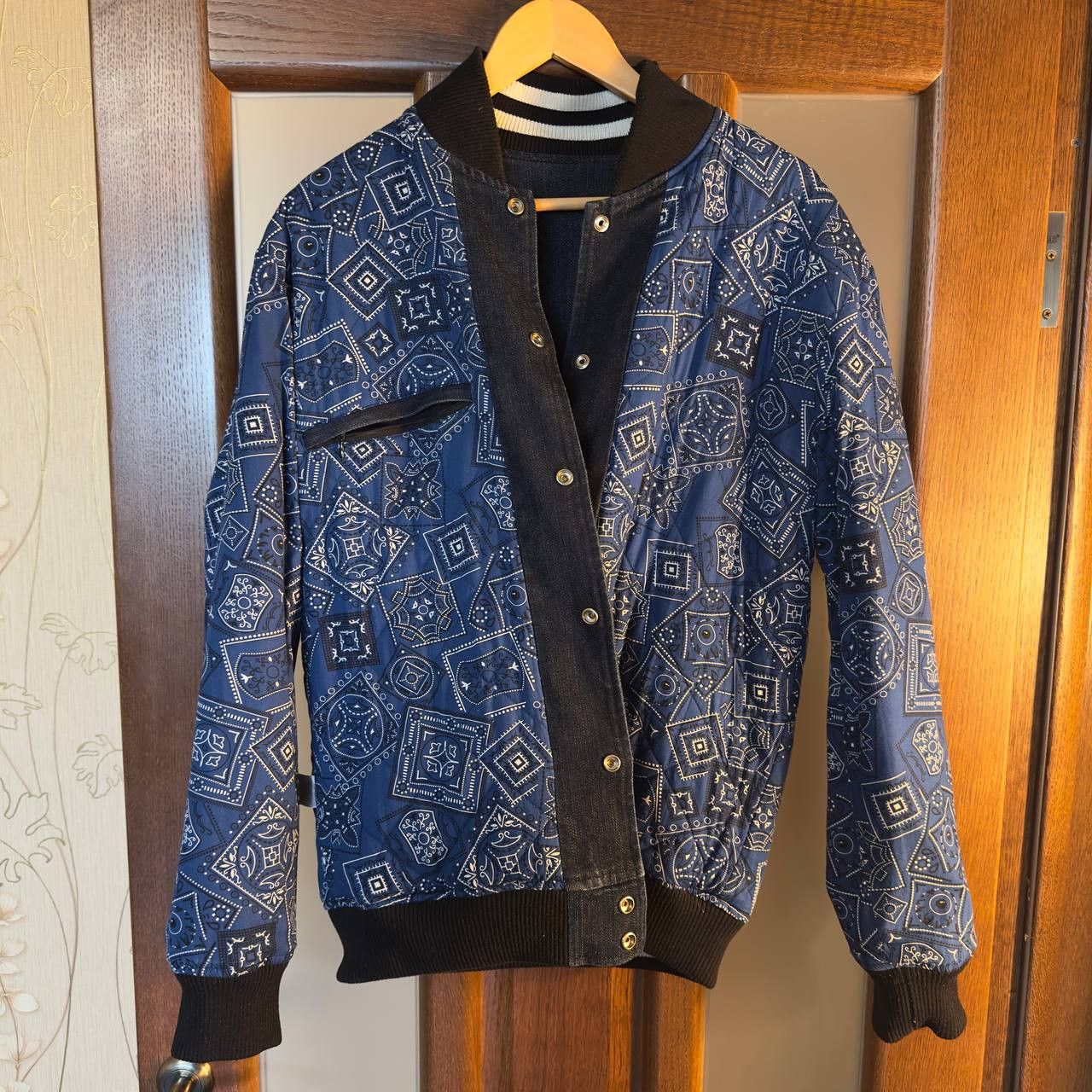 Mishka Vintage denim bomber jacket from MISHKA NYC Size US L / EU 52-54 / 3 - 5 Thumbnail