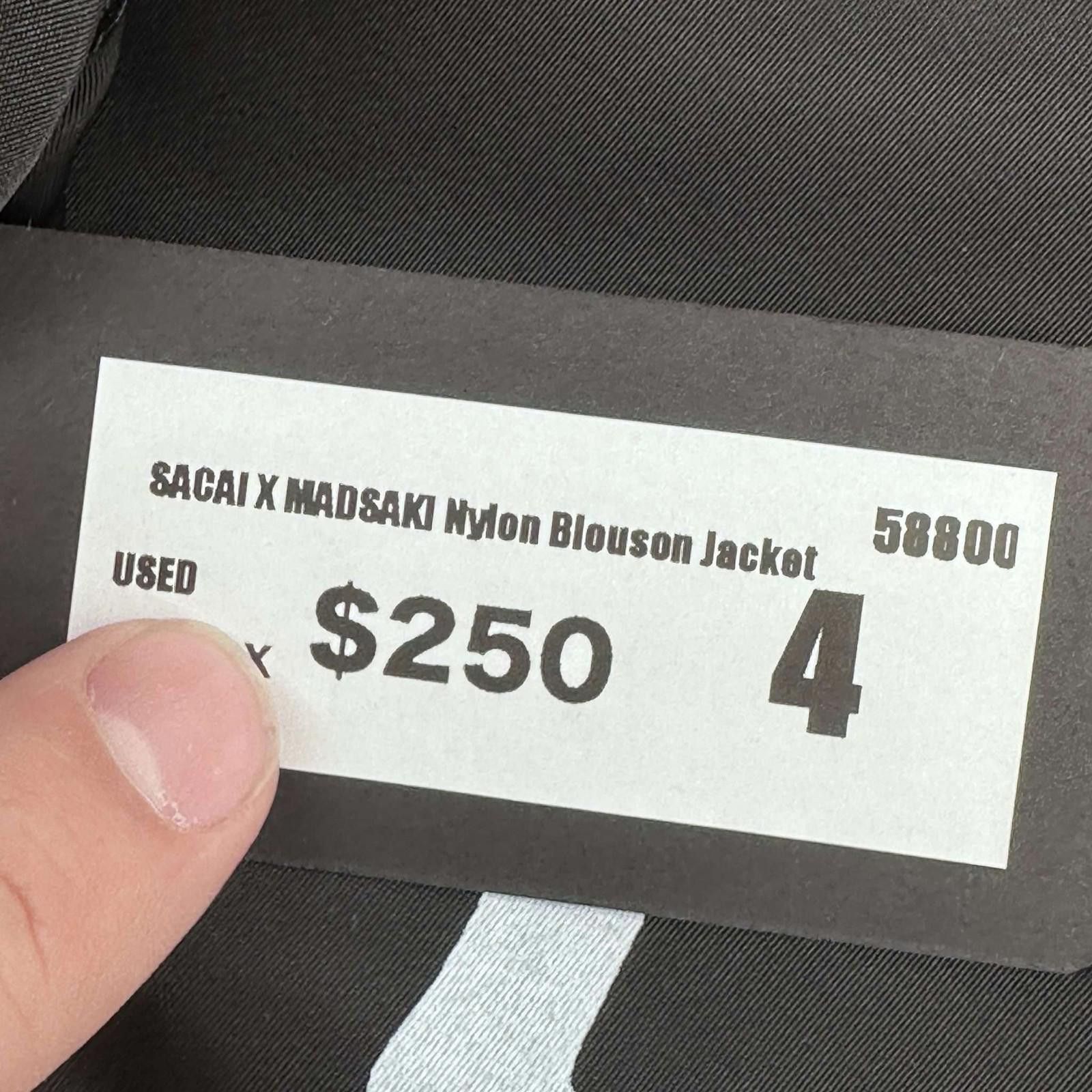 Sacai Sacai x Madsaki Nylon Blouson Jacket 4 Size US XL / EU 56 / 4 - 7 Thumbnail