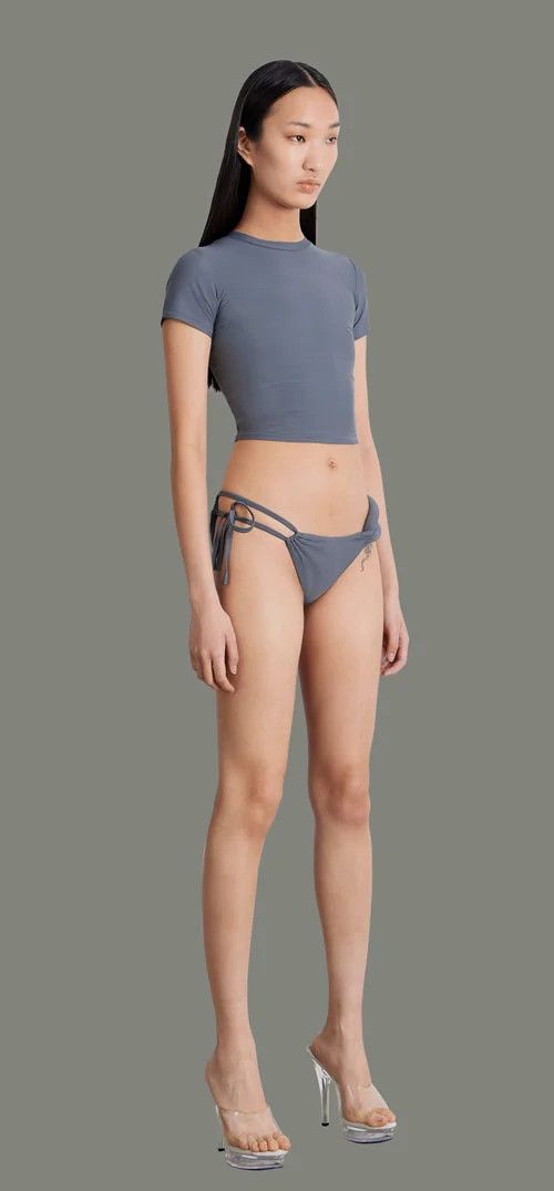 Entire Studios o1mle0524 Aquatic Guard T-Shirt in Grey Size XS / US 0-2 / IT 36-38 - 2 Thumbnail