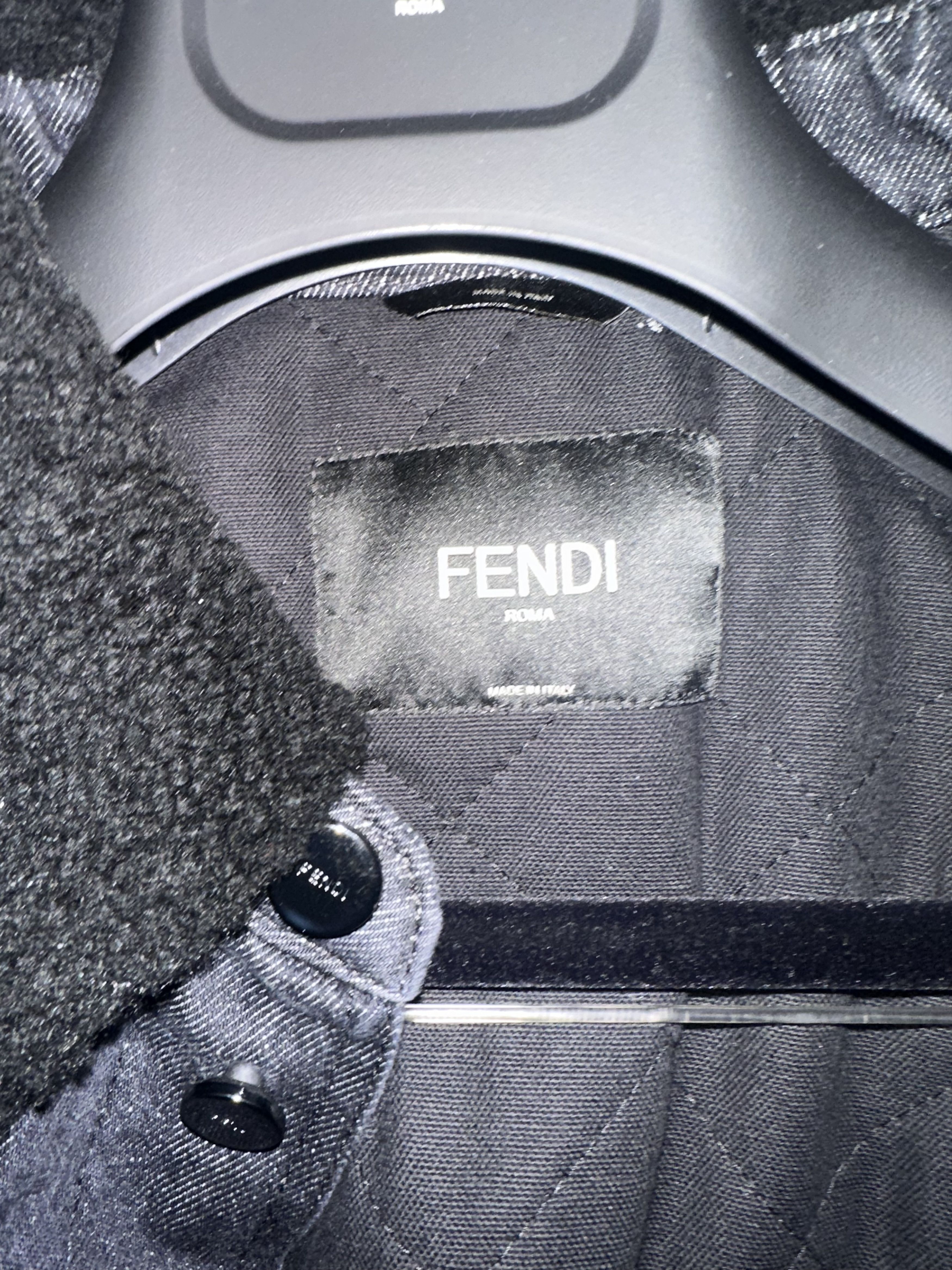 Fendi Denim Padded Jacket Size US L / EU 52-54 / 3 - 9 Thumbnail