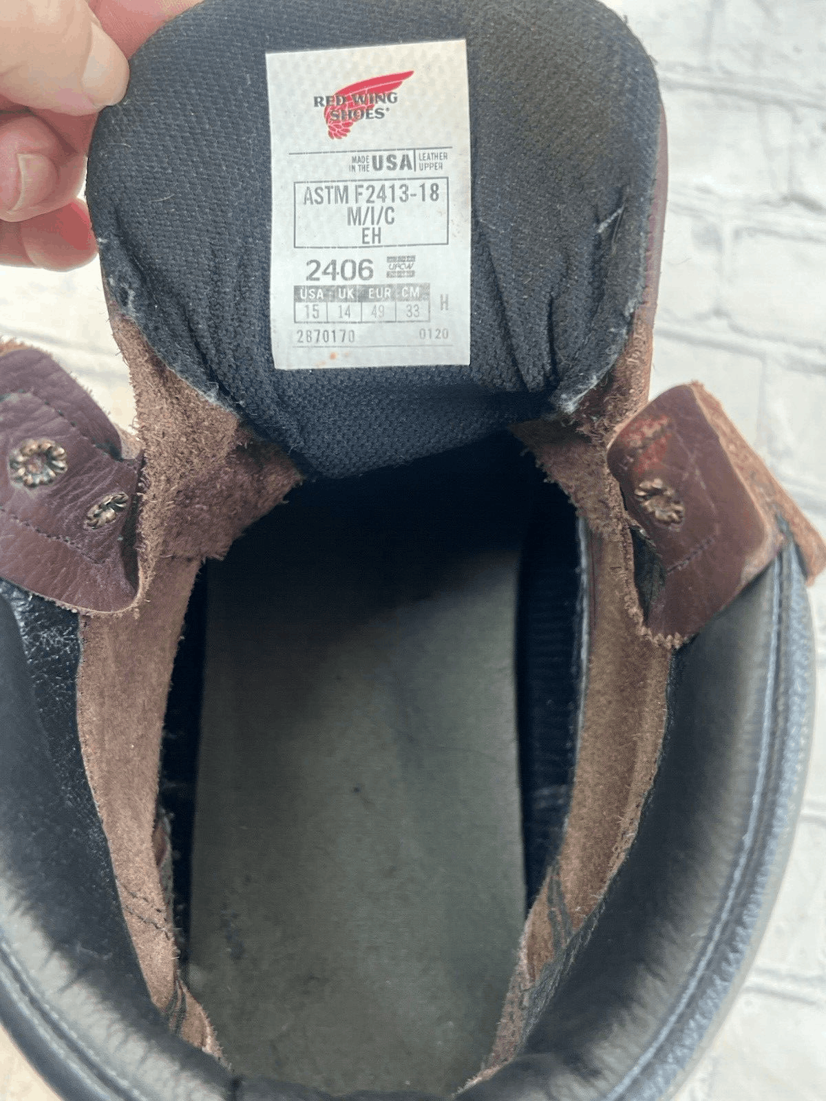Red Wing vtg Red Wing With New Tuff Toe Size 15 Red Brown Size US 15 / EU 48 - 8 Thumbnail