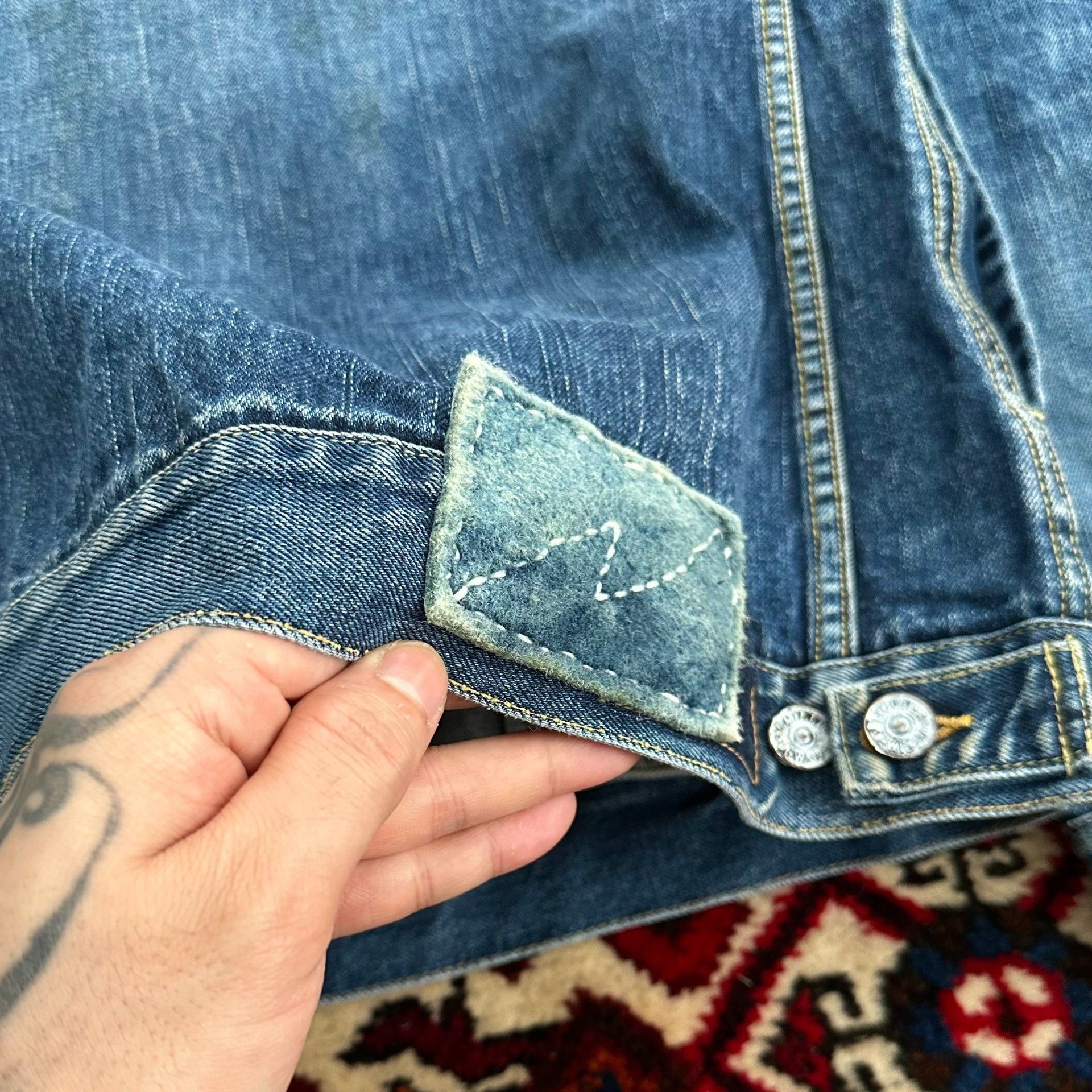 Visvim visvim 19aw 101 Dry1000 Denim Jacket Size US XL / EU 56 / 4 - 7 Thumbnail