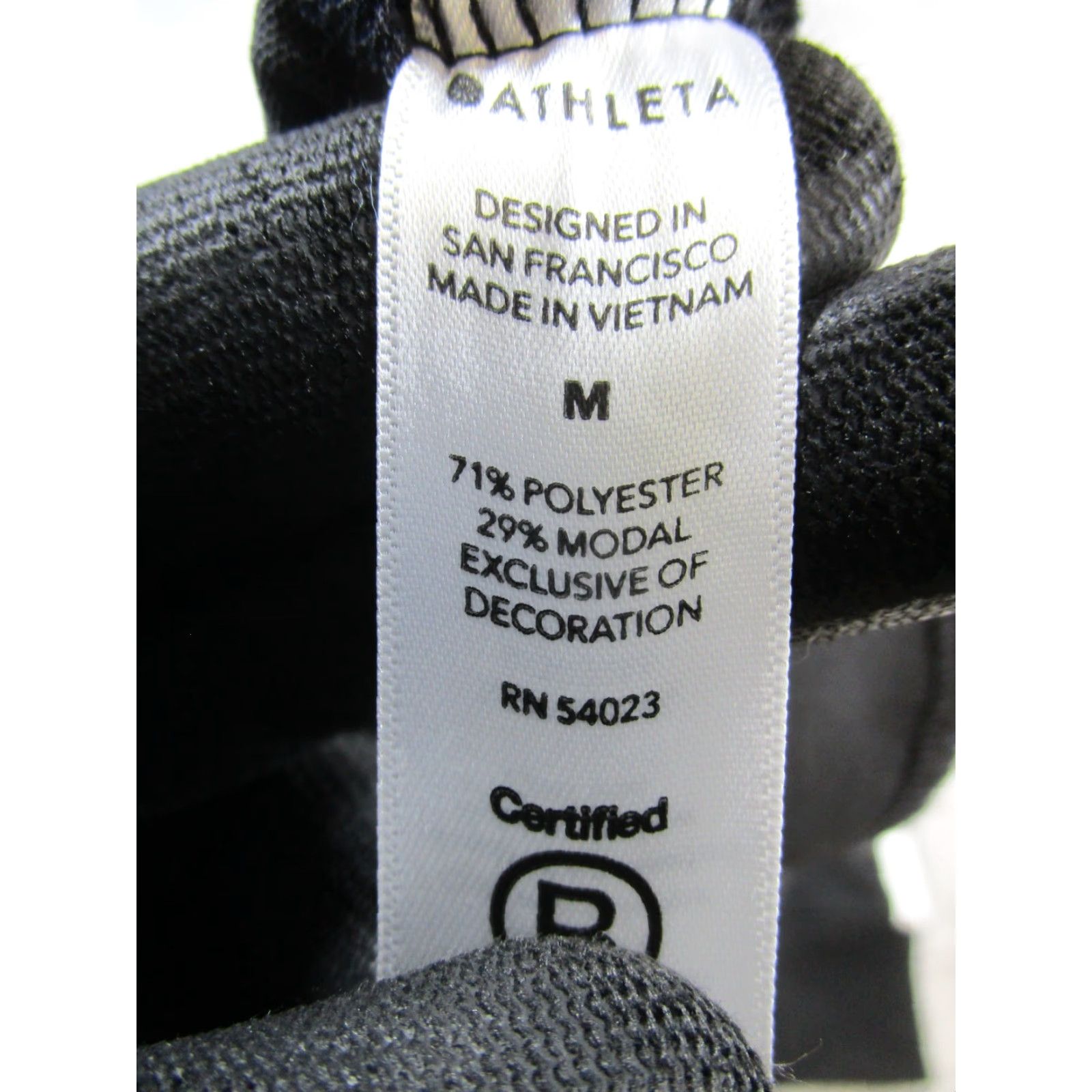 Athleta Athleta Dress Womens Medium Black White Quarter Zip Bodycon Size M / US 6-8 / IT 42-44 - 4 Thumbnail