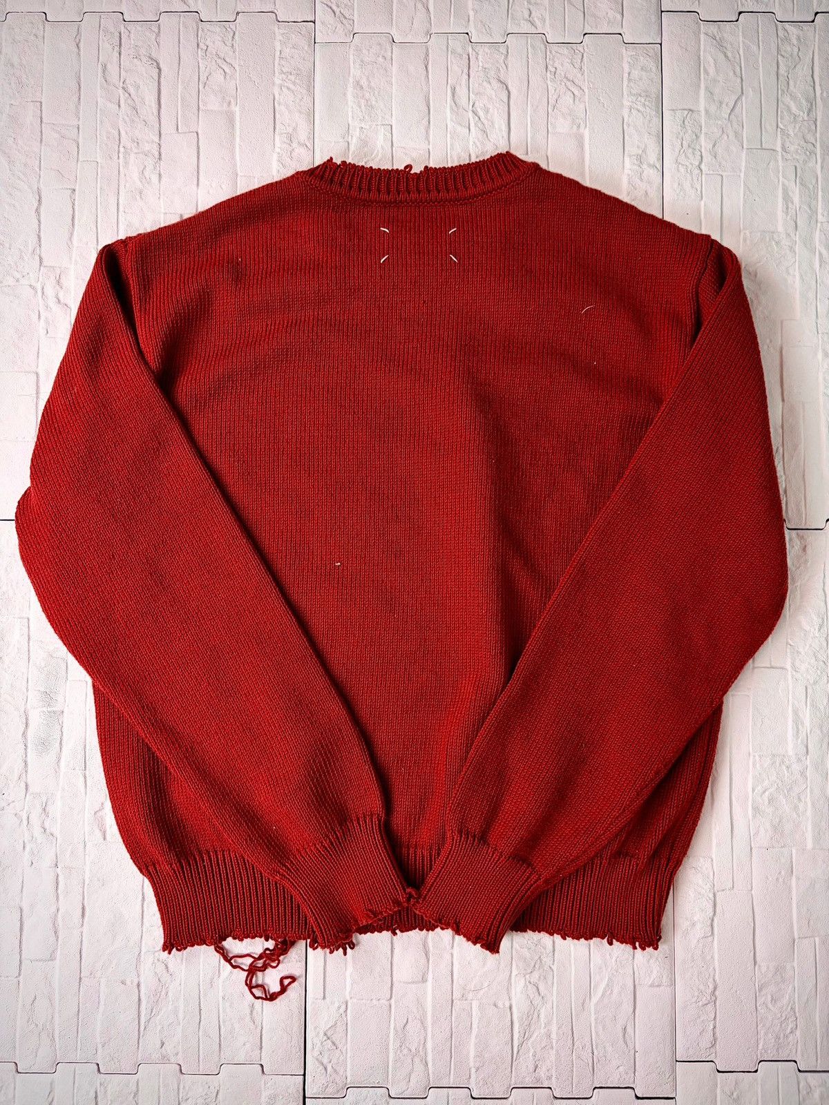 Maison Margiela Maison Margiela Distressed Knit Size US L / EU 52-54 / 3 - 2 Thumbnail