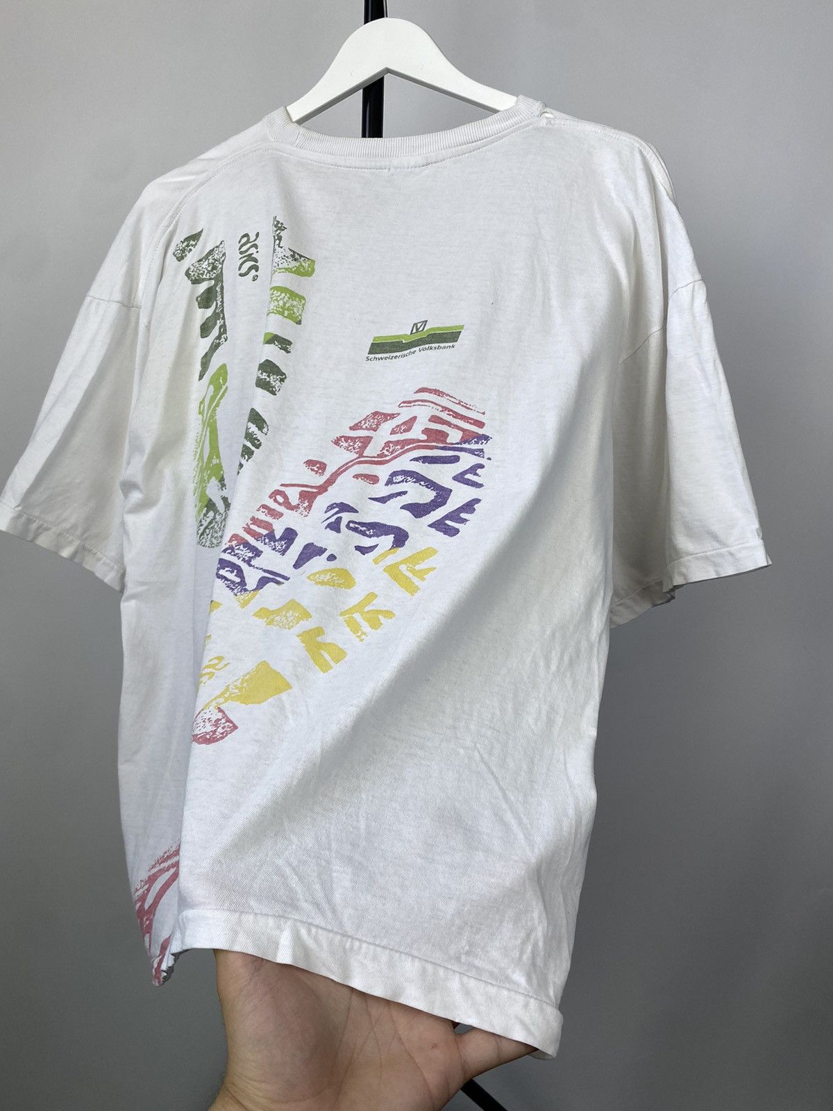 Asics × Vintage Vintage 80-90s ASICS Grand Prix Von Bern marathon t-shirt Size US XL / EU 56 / 4 - 10 Thumbnail