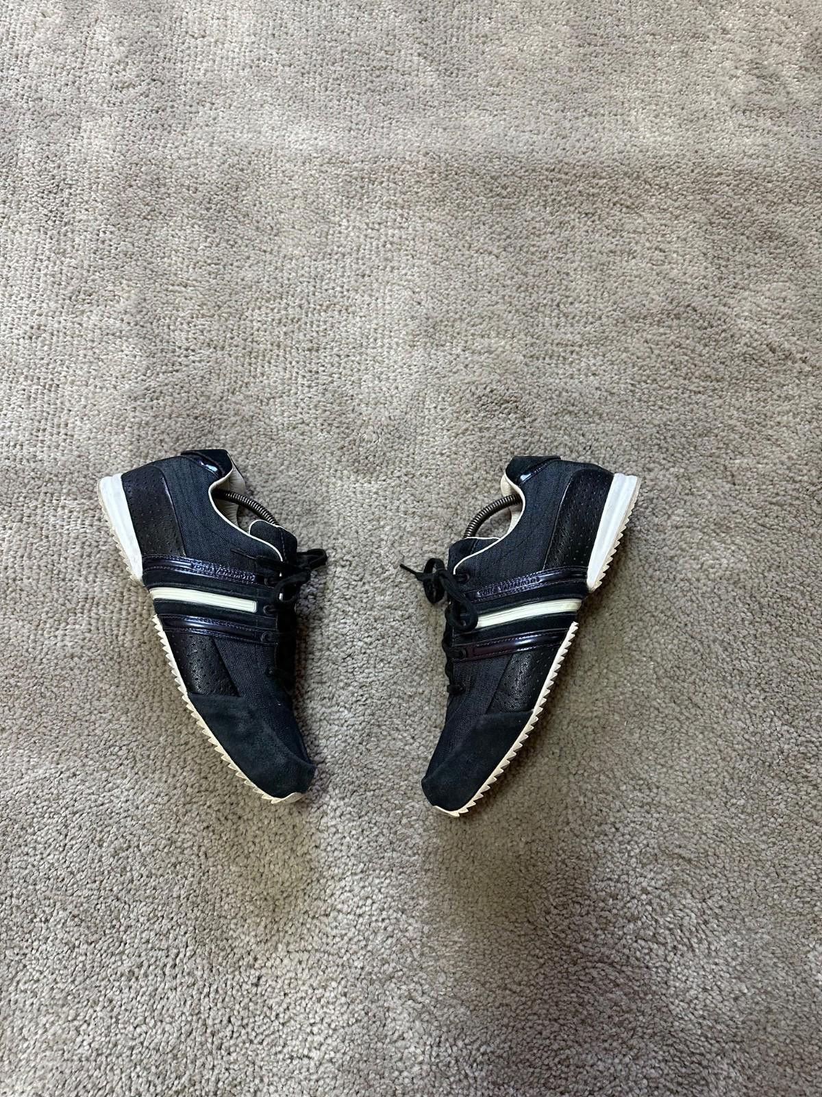Adidas Vintage Adidas Yohji Yamamoto Y2k Low Top Leather Sneaker 43 Size US 9 / EU 42 - 1 Thumbnail