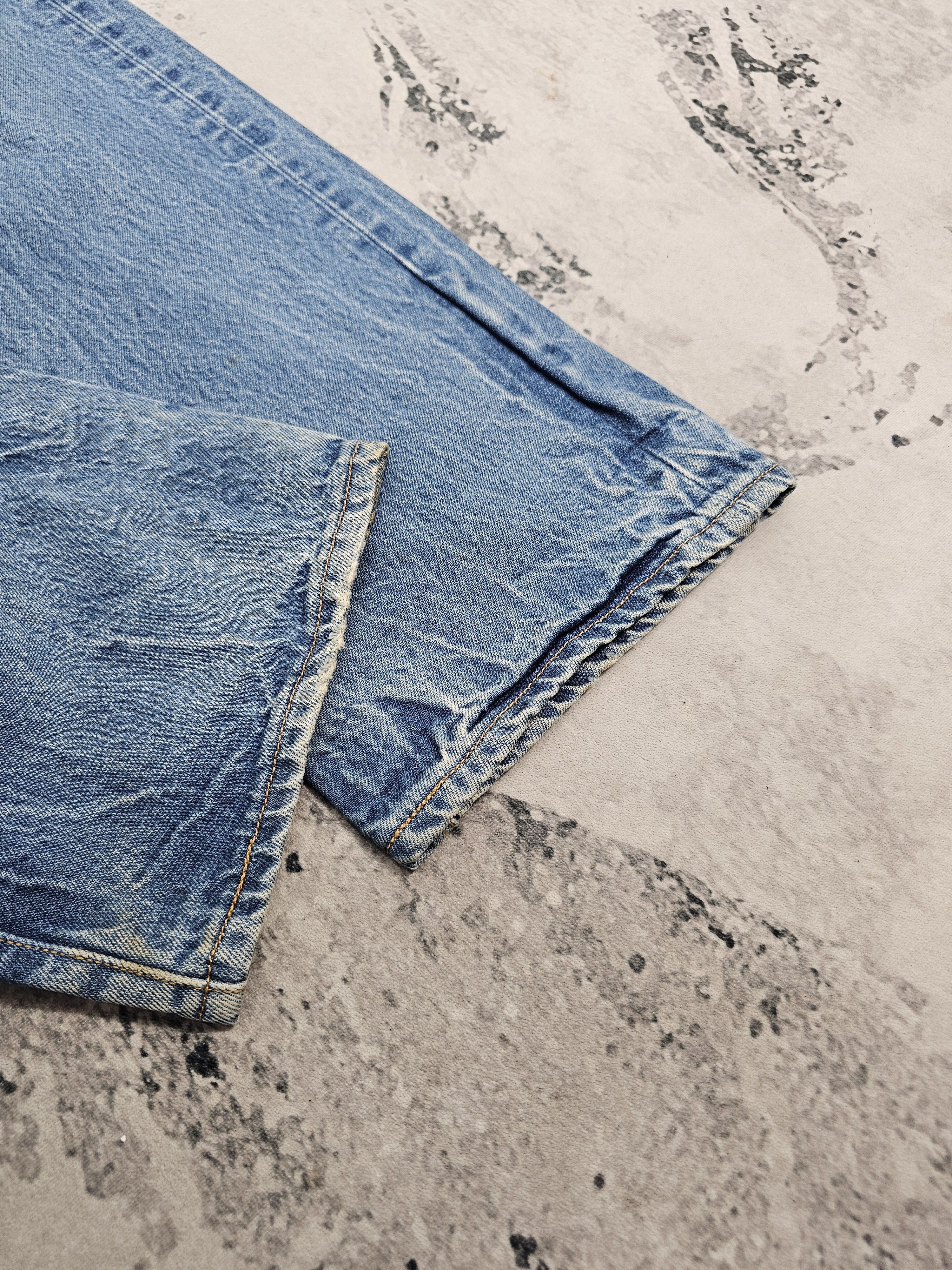 Levi's Vintage Clothing Vintage LEVIS 501 XX Stone Wash Blue Jeans L0455 Size 37X32 Size US 37 - 7 Thumbnail