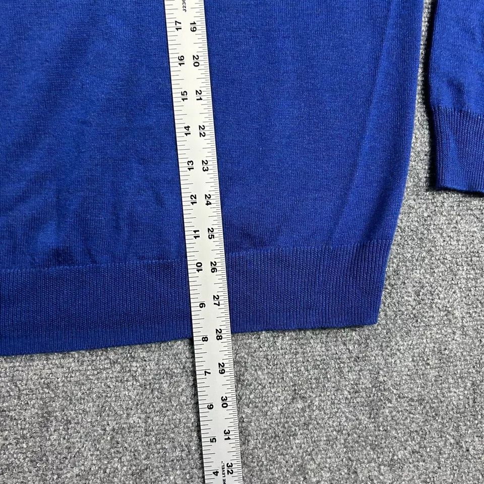 Jos. A. Bank Jos A Bank Sweater Mens XL V-Neck Traveler 100% Merino Wool Size US XL / EU 56 / 4 - 5 Thumbnail