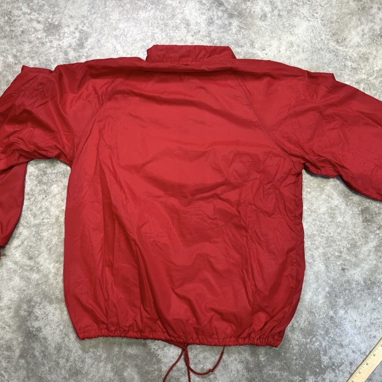 Nutmeg VINTAGE Nutmeg Mills Jacket Mens M Red Sn ap Button Windbreaker Lined USA 90s Size US M / EU 48-50 / 2 - 5 Thumbnail