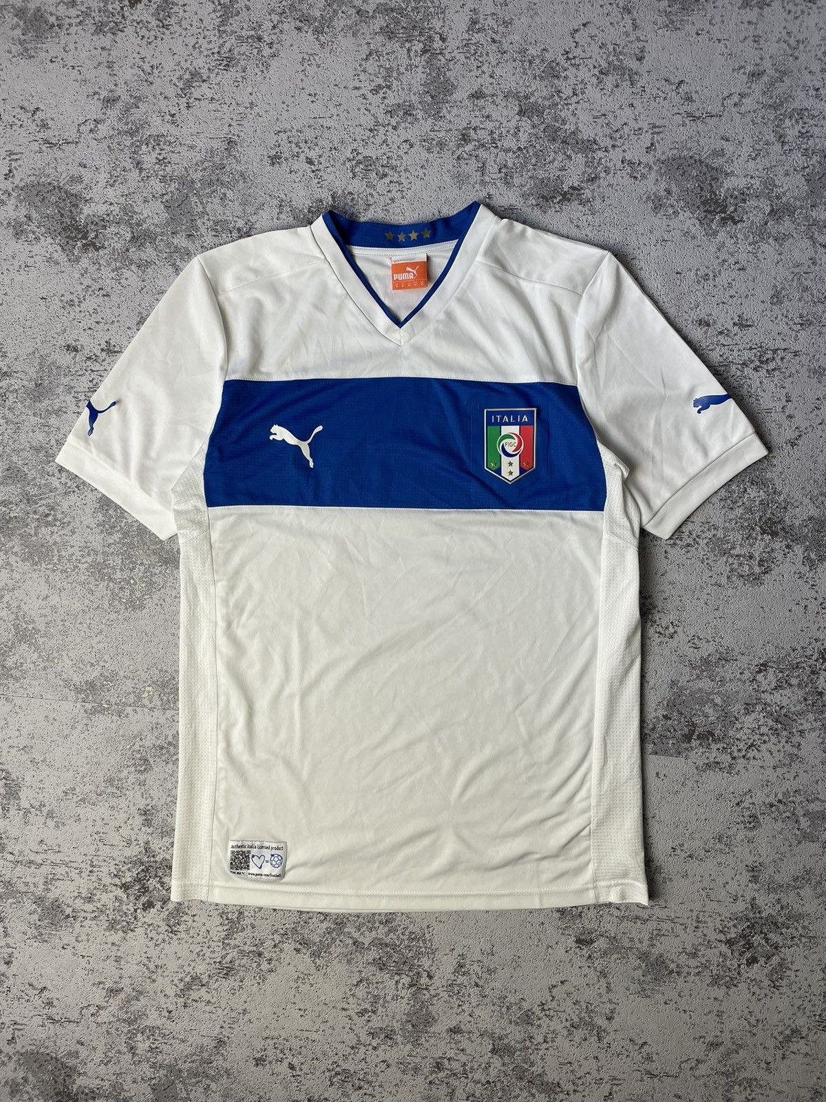 Puma ITALY 2012 2013 AWAY FOOTBALL SHIRT SOCCER JERSEY PUMA M Size US M / EU 48-50 / 2 - 1 Thumbnail