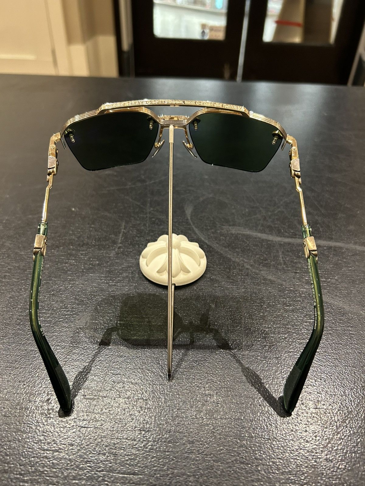 Chrome Hearts Chrome Hearts ‘Bidi Esem’ Sunglasses Size ONE SIZE - 6 Thumbnail