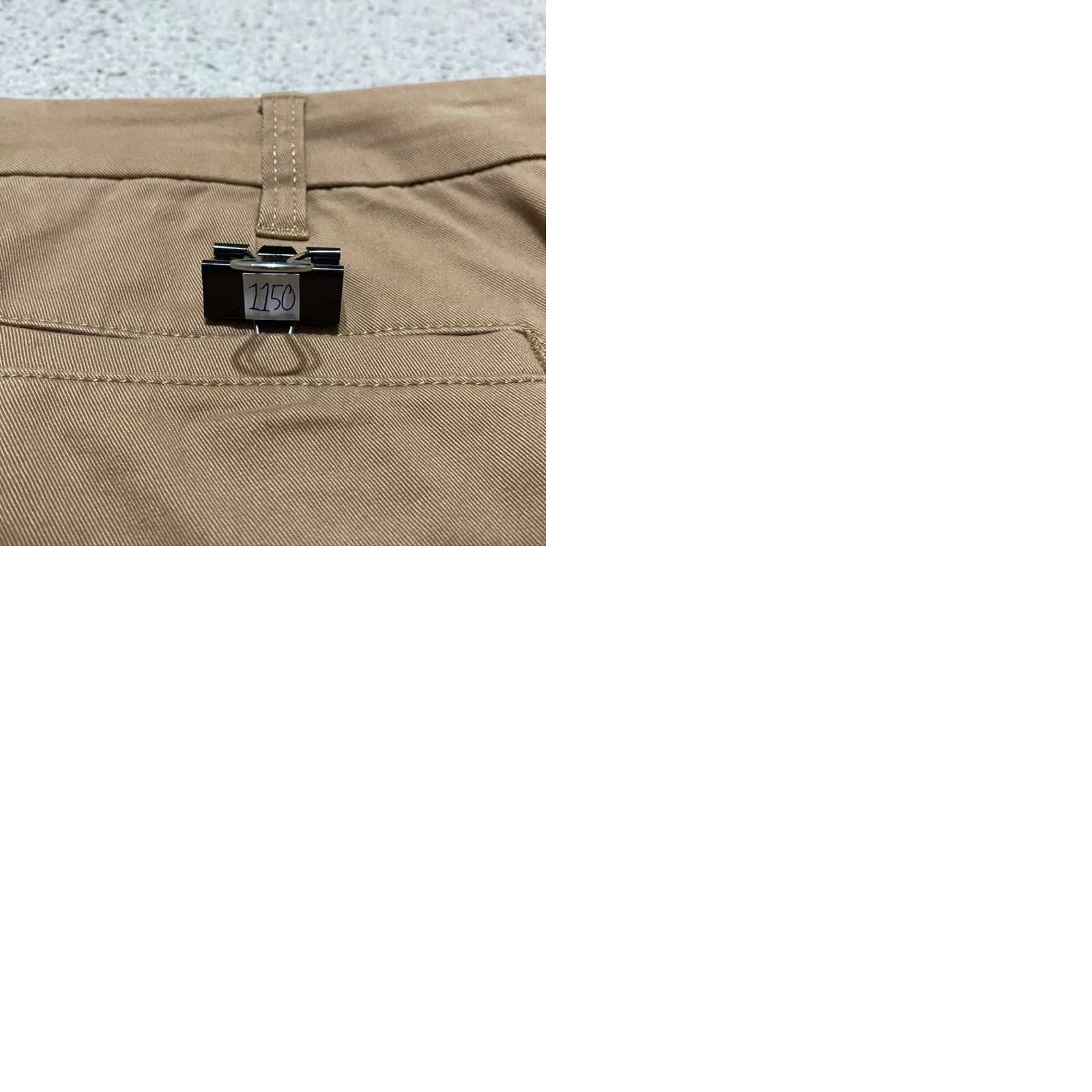 J.Crew J.CREW Pants Beige Straight Chino Mid Rise Regular 8 Womens Plain Beige Front Pockets Stretch Size 30" / US 8 / IT 44 - 9 Thumbnail