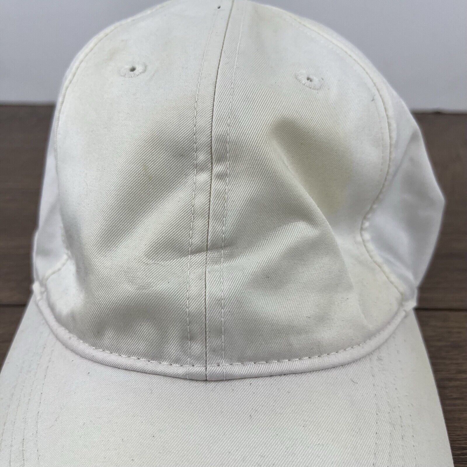 Nike Nike Golf White Baseball Hat Cap Hat White Adjustable Hat Wh Size ONE SIZE - 7 Thumbnail