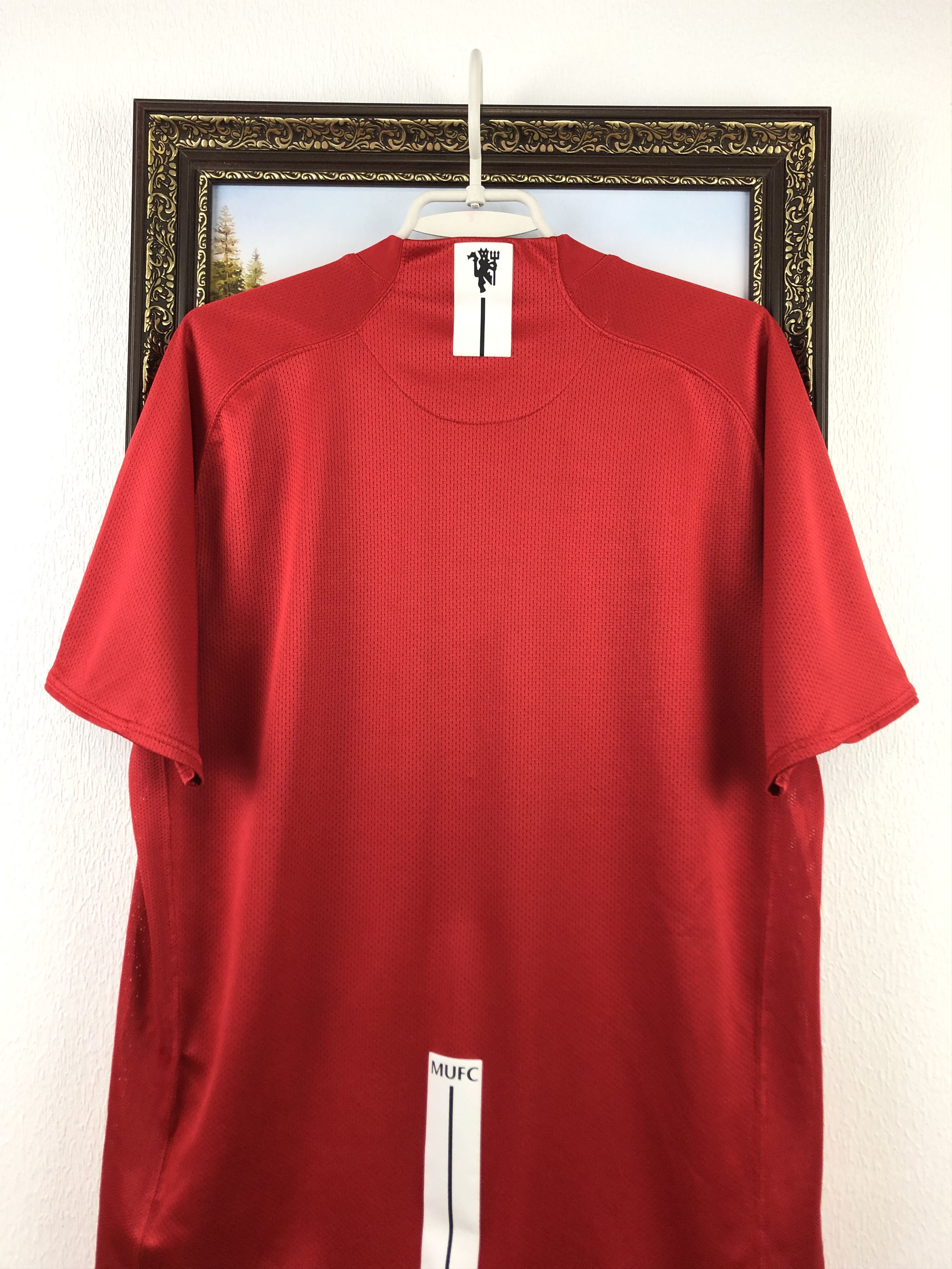 Nike Manchester United football shirt 2007 Nike Jersey Rare Size US L / EU 52-54 / 3 - 15 Thumbnail