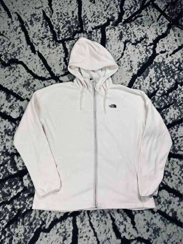 The North Face The North Face fleece hoodie white tnf XXL Size XXL / US 16-18 / IT 52-54 - 1 Thumbnail