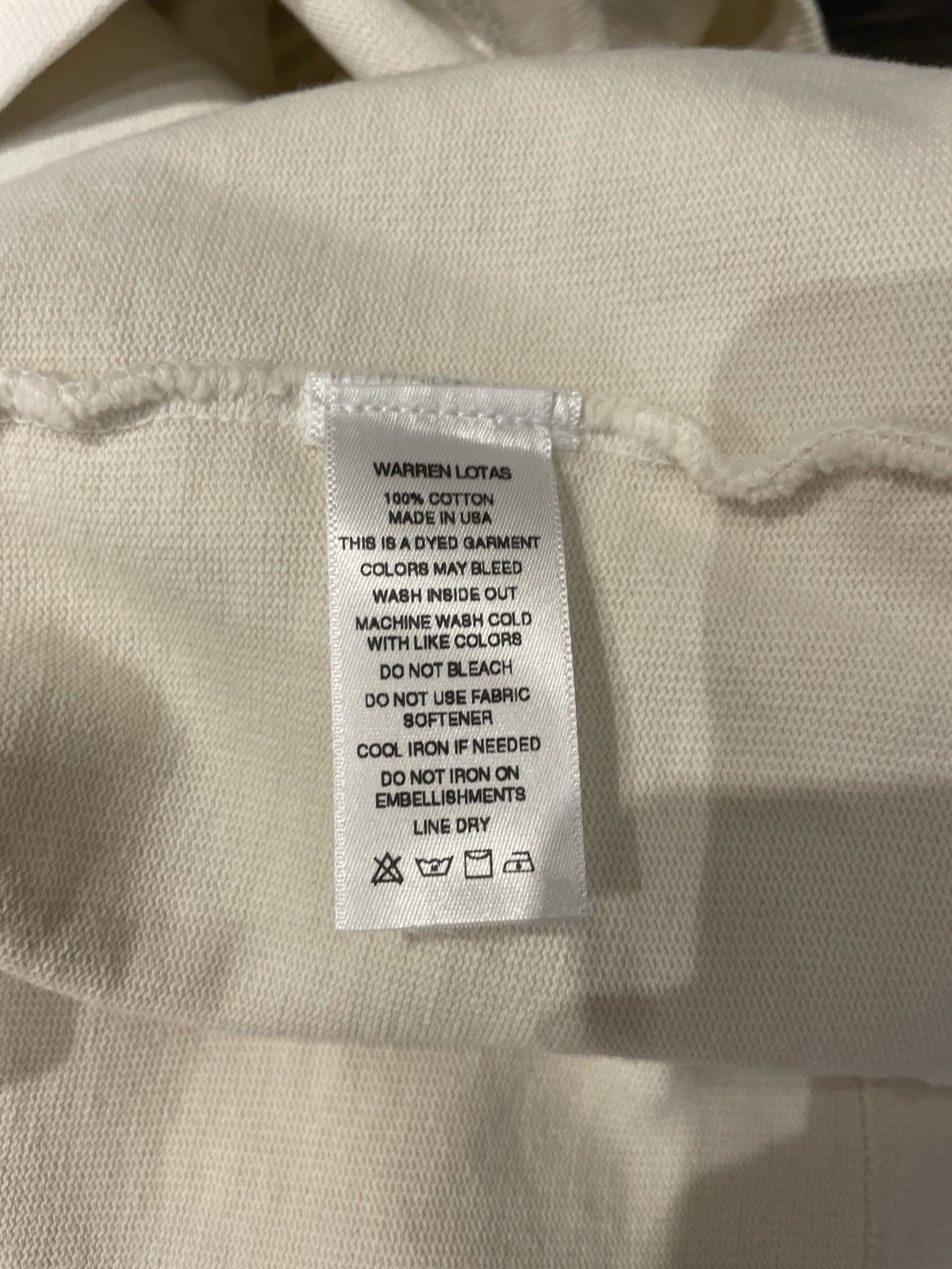 Warren Lotas Warren Lotas Cry Later Shirt Cream XL Size US XL / EU 56 / 4 - 4 Thumbnail
