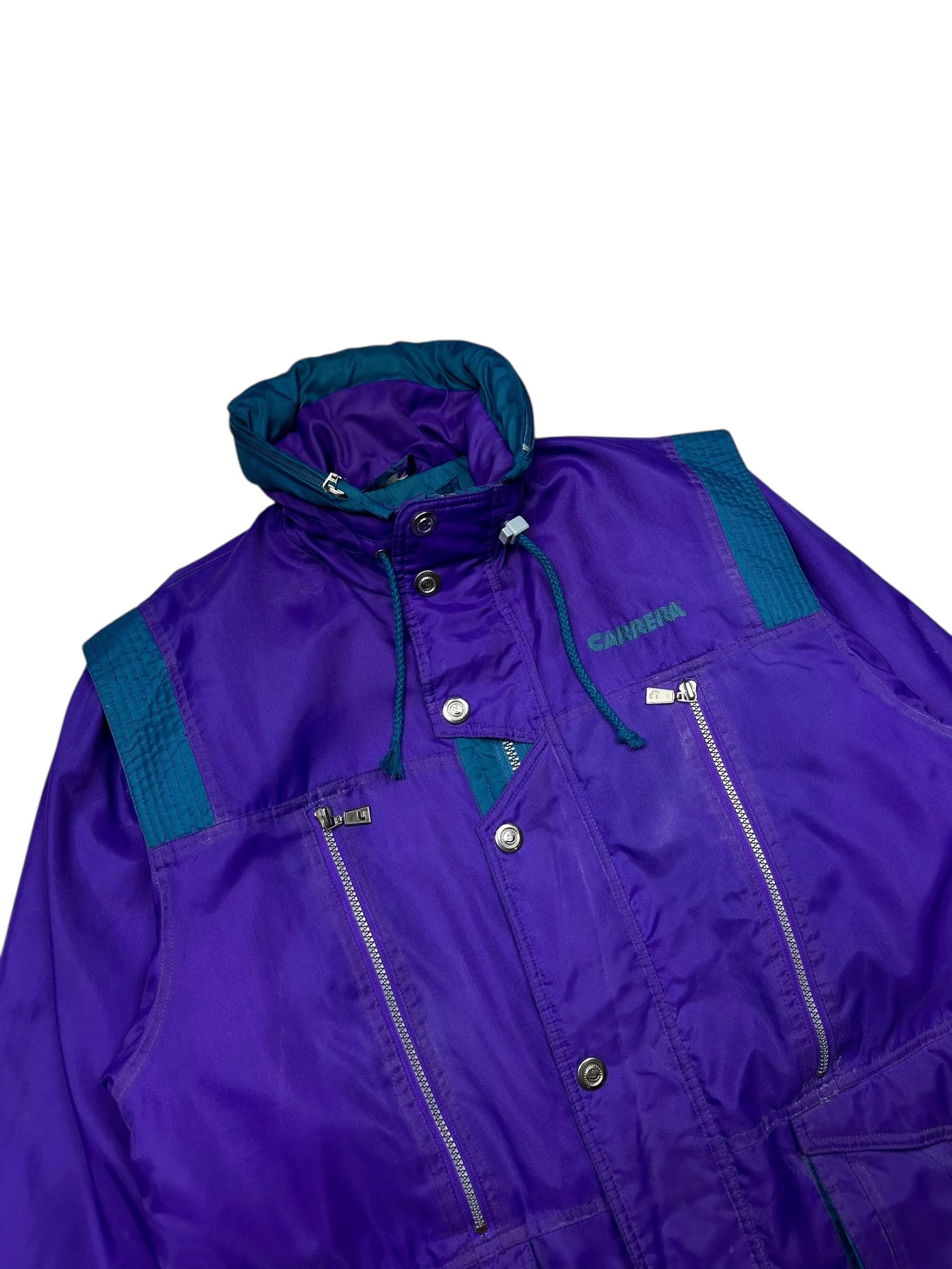 Carrera Carrera Thinsulate 80’s ski extreme vintage polar jacket Size US M / EU 48-50 / 2 - 2 Thumbnail