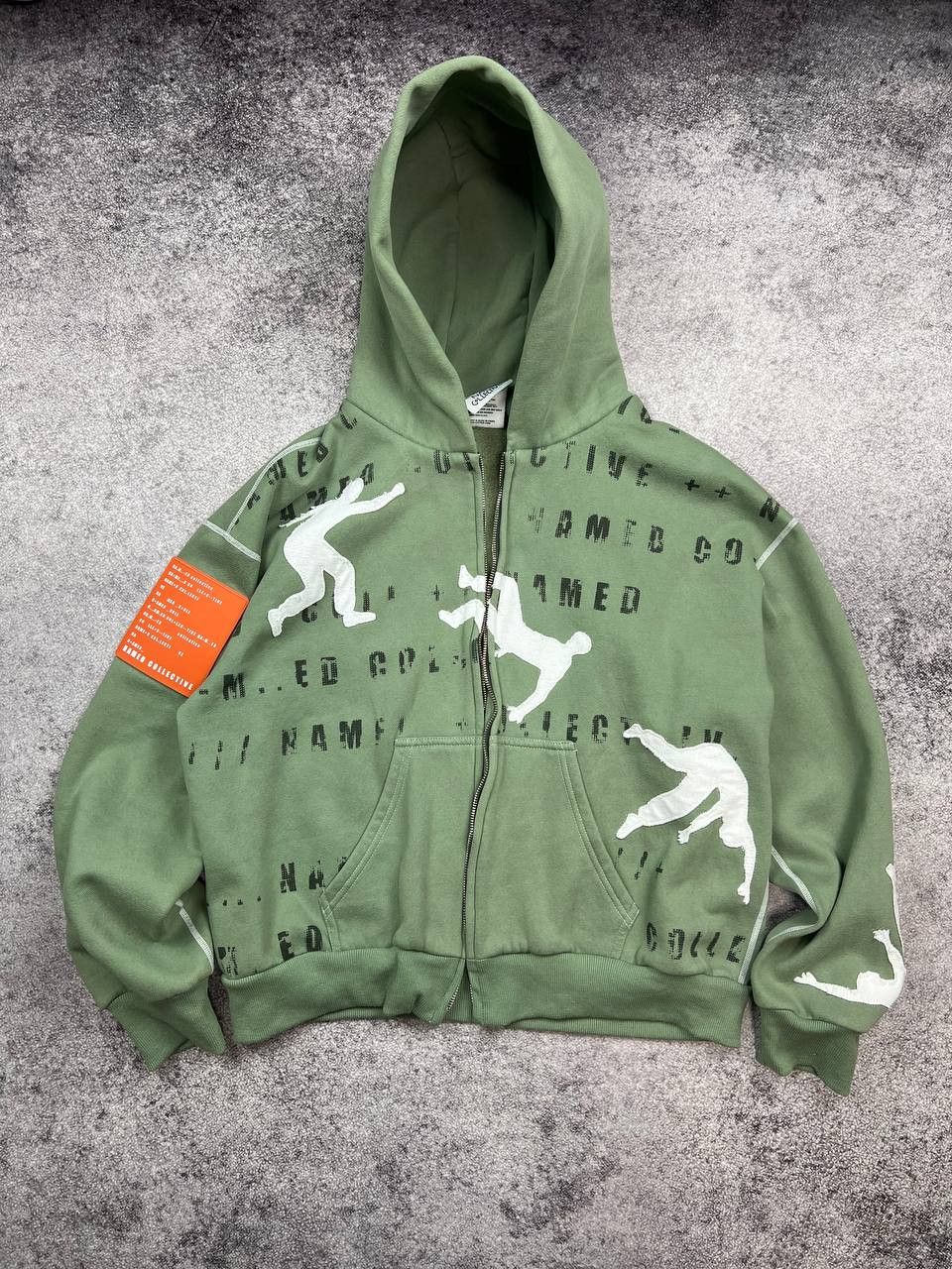 Named Collective Named Collective Baggy Zip Hoodie Streetwear Size US M / EU 48-50 / 2 - 1 Thumbnail