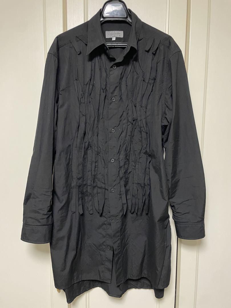 Yohji Yamamoto POUR HOMME 24aw BROAD CHAIN STITCH BLOUSE WITH CLOTH Size US M / EU 48-50 / 2 - 1 Thumbnail