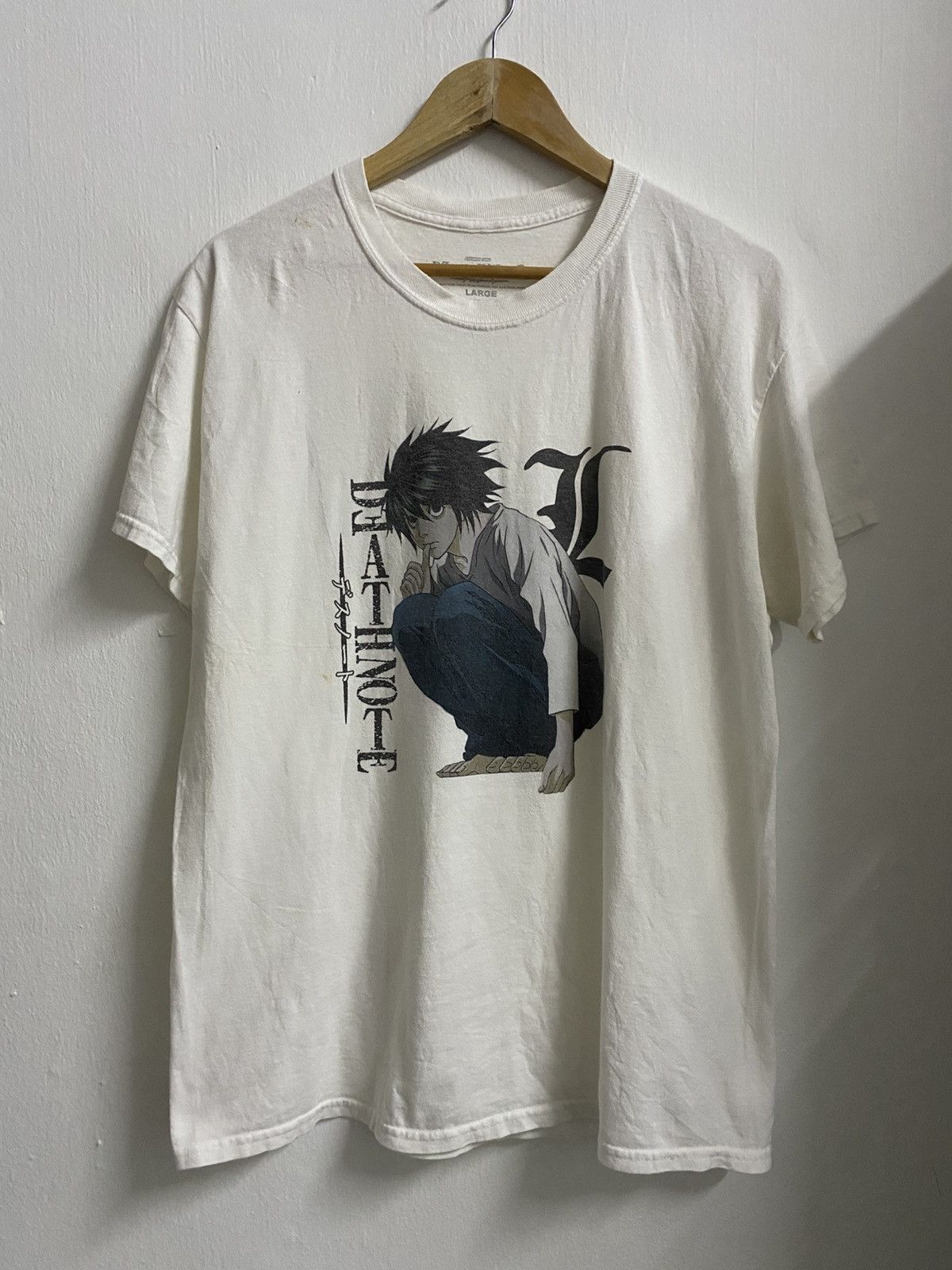 Anime × Cartoon Network × Vintage Death Note L Lawliet Size US L / EU 52-54 / 3 - 1 Thumbnail