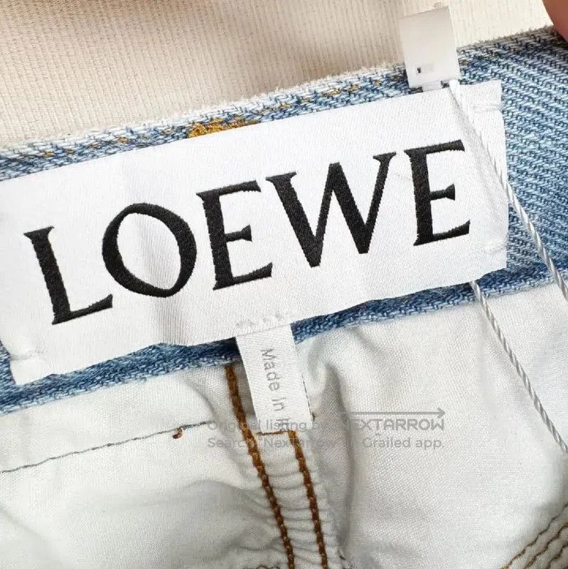 Loewe Loewe Women's Dark Blue Denim Jeans . Size 23" - 5 Thumbnail
