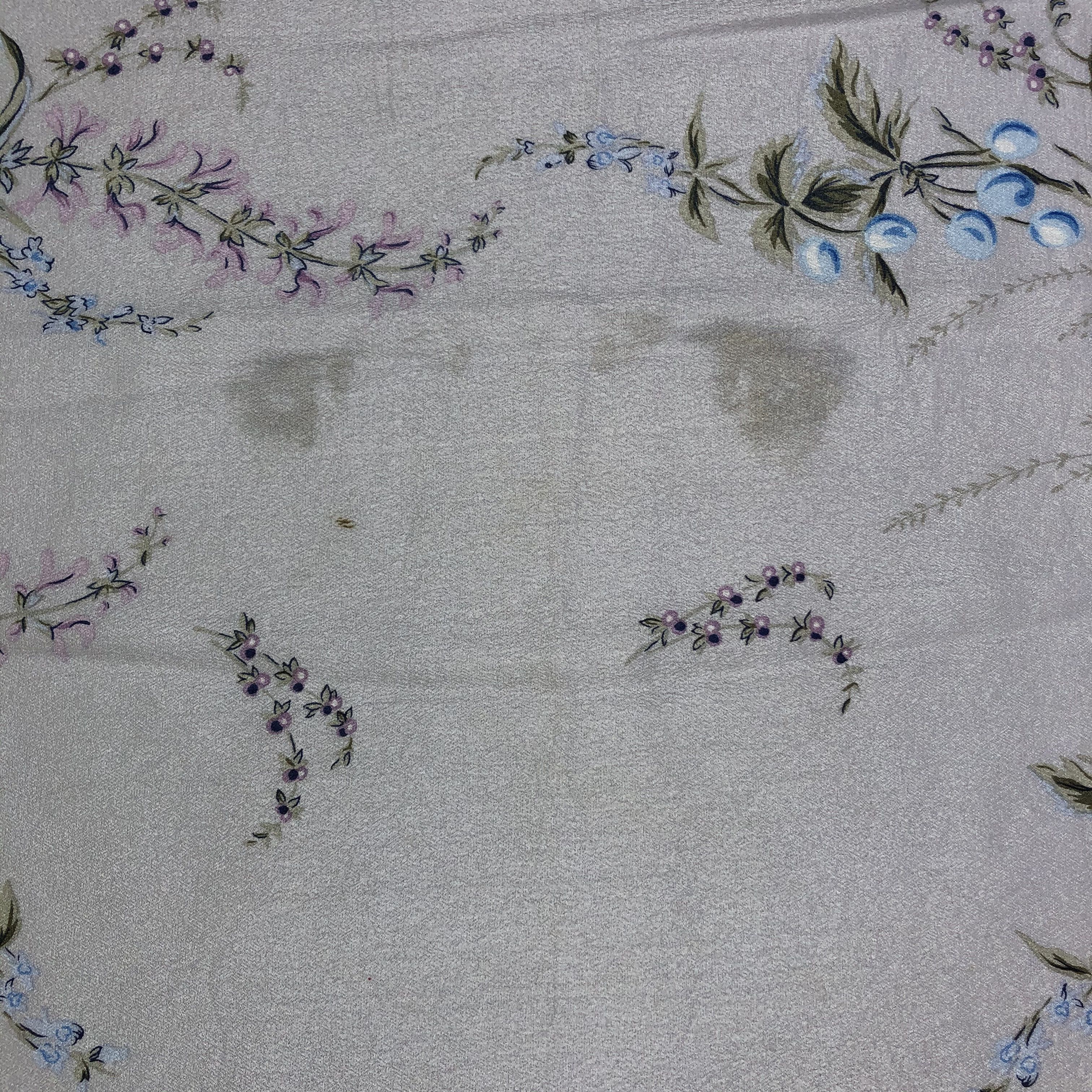 Vintage Vintage Umberto Sala Silk Scarf Size ONE SIZE - 6 Thumbnail