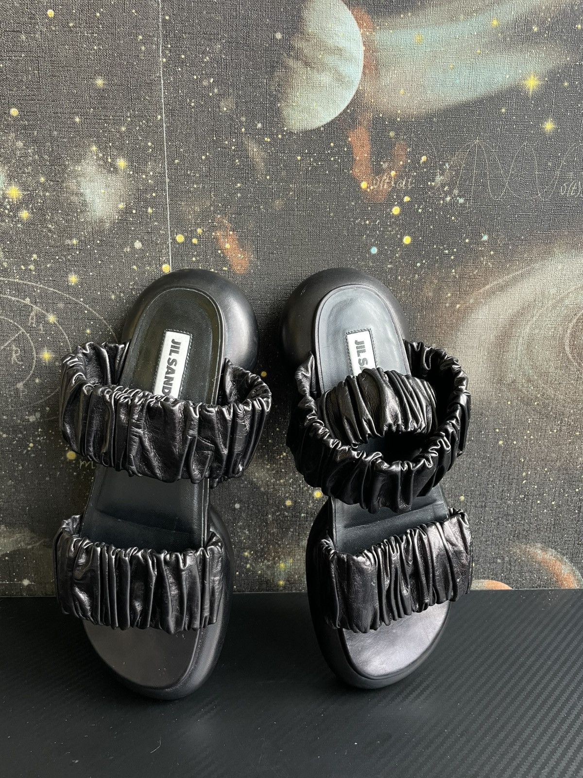 Jil Sander Jil Sander Leather platform Sandals 36 Size US 6 / IT 36 - 2 Thumbnail
