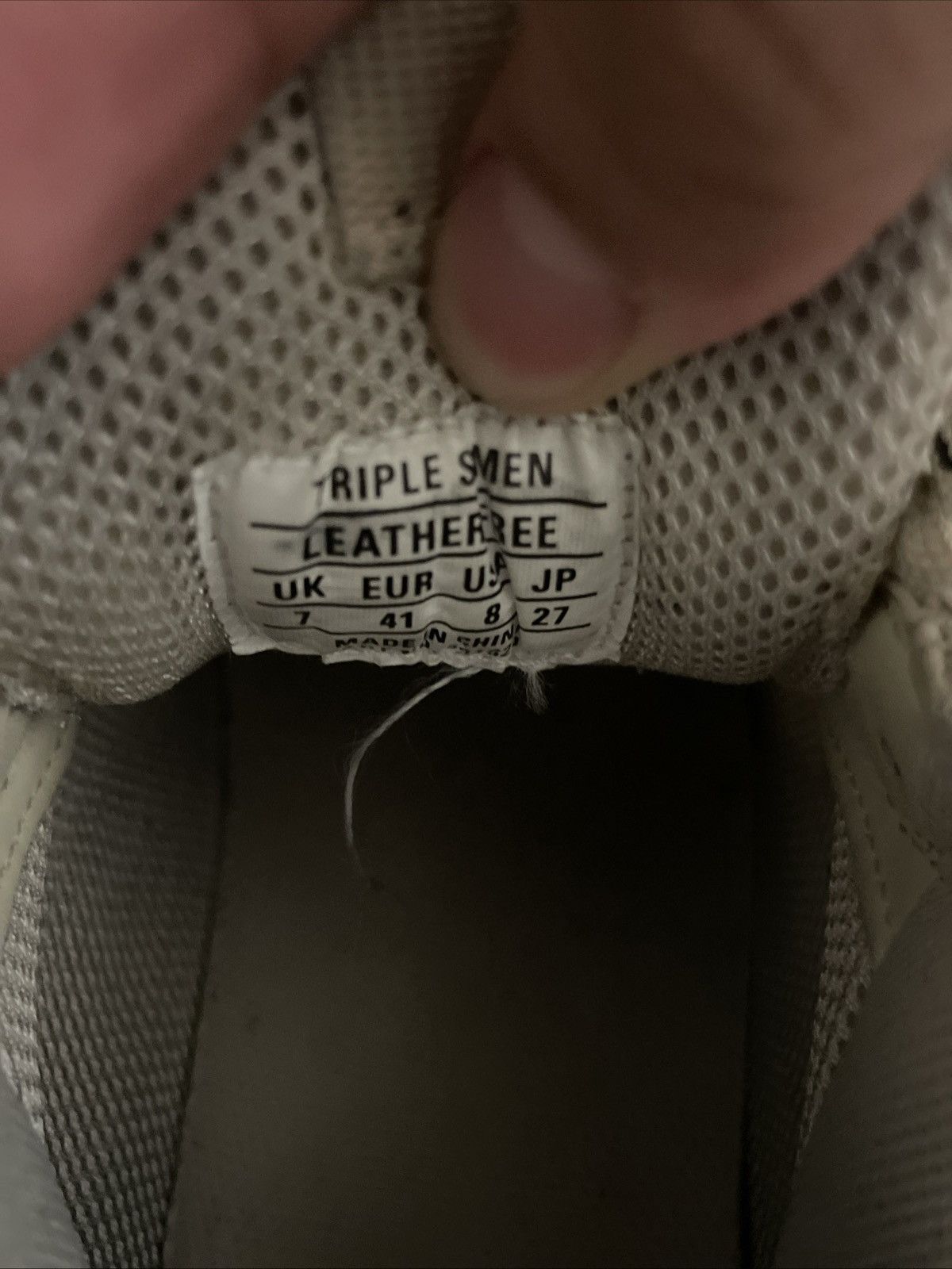 Balenciaga Balenciaga Triple S (Off White Collaboration) Size US 8 / EU 41 - 4 Thumbnail