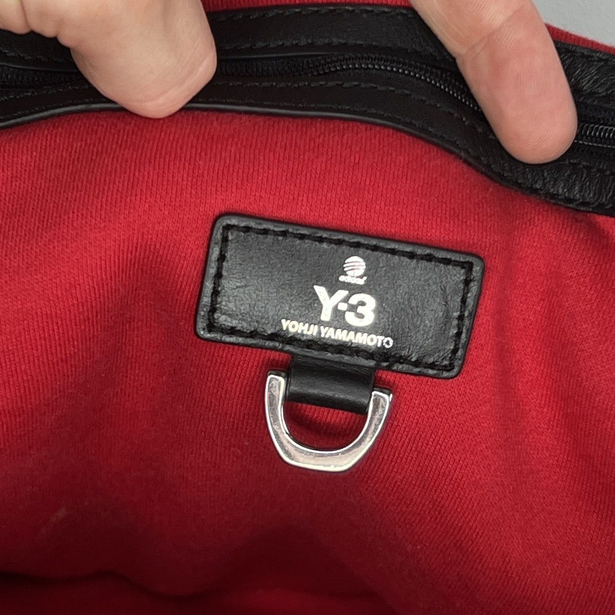 Yohji Yamamoto Yohji Yamamoto Y-3 Sample Shoulder Bag JPN LTD Leather Nylon Size ONE SIZE - 15 Thumbnail
