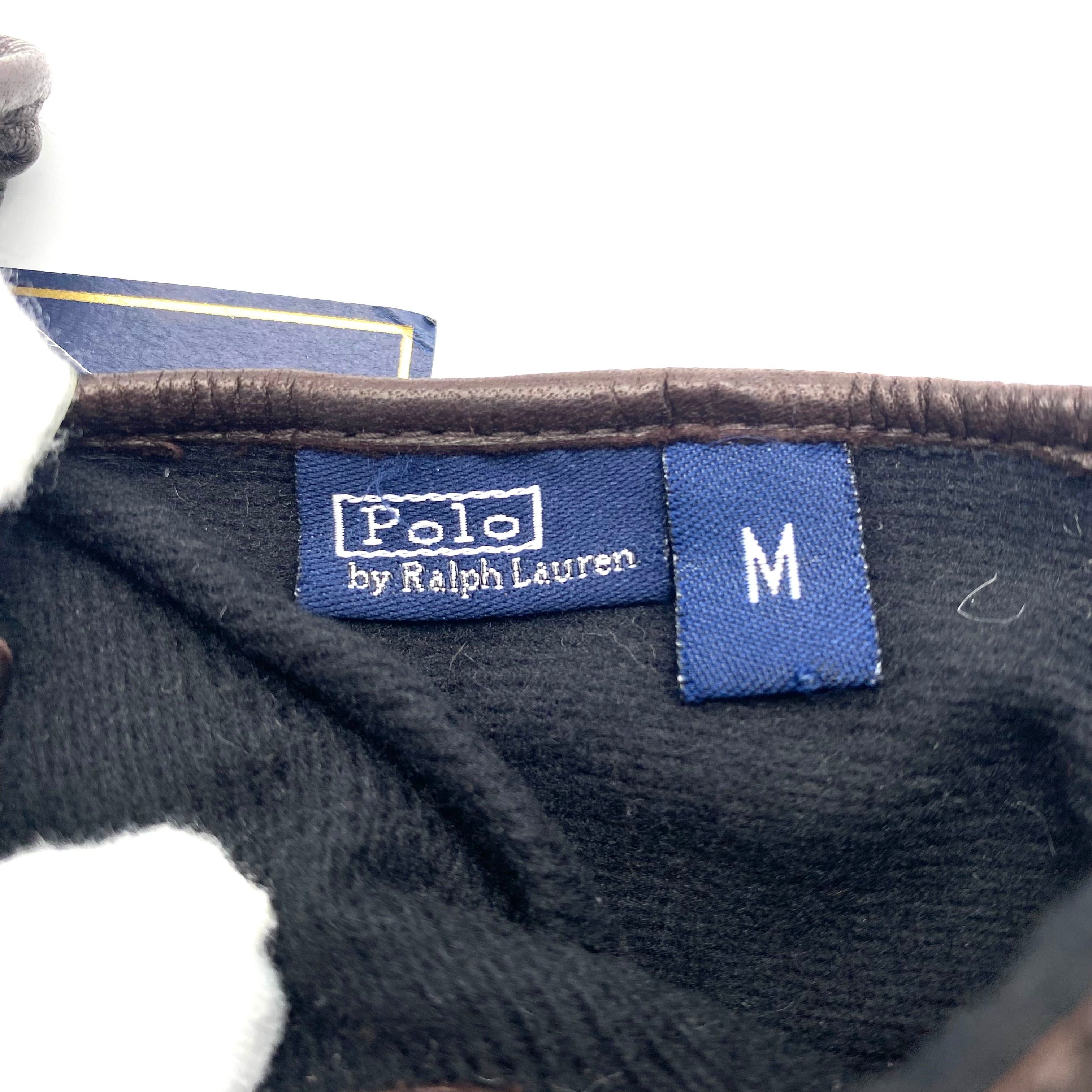 Polo Ralph Lauren Polo Ralph Lauren Leather Glove Brown M Size Size ONE SIZE - 3 Thumbnail