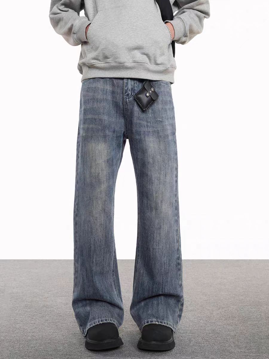 Japanese Brand × Jean Washed micro flare vintage casual jeans Size US 32 / EU 48 - 1 Thumbnail