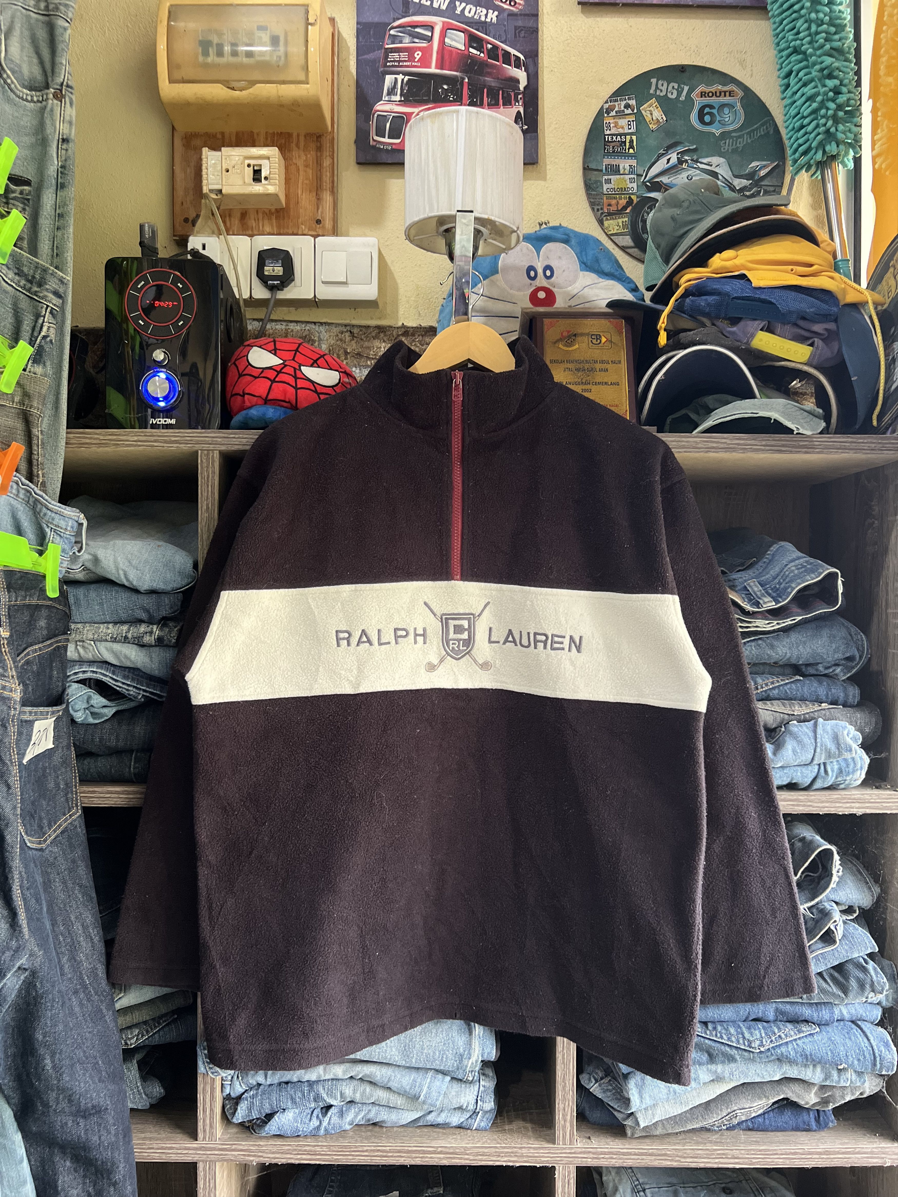 Chaps Ralph Lauren 🔥Vintage Chaps Ralph Lauren Fleece Jacket Size US M / EU 48-50 / 2 - 19 Thumbnail