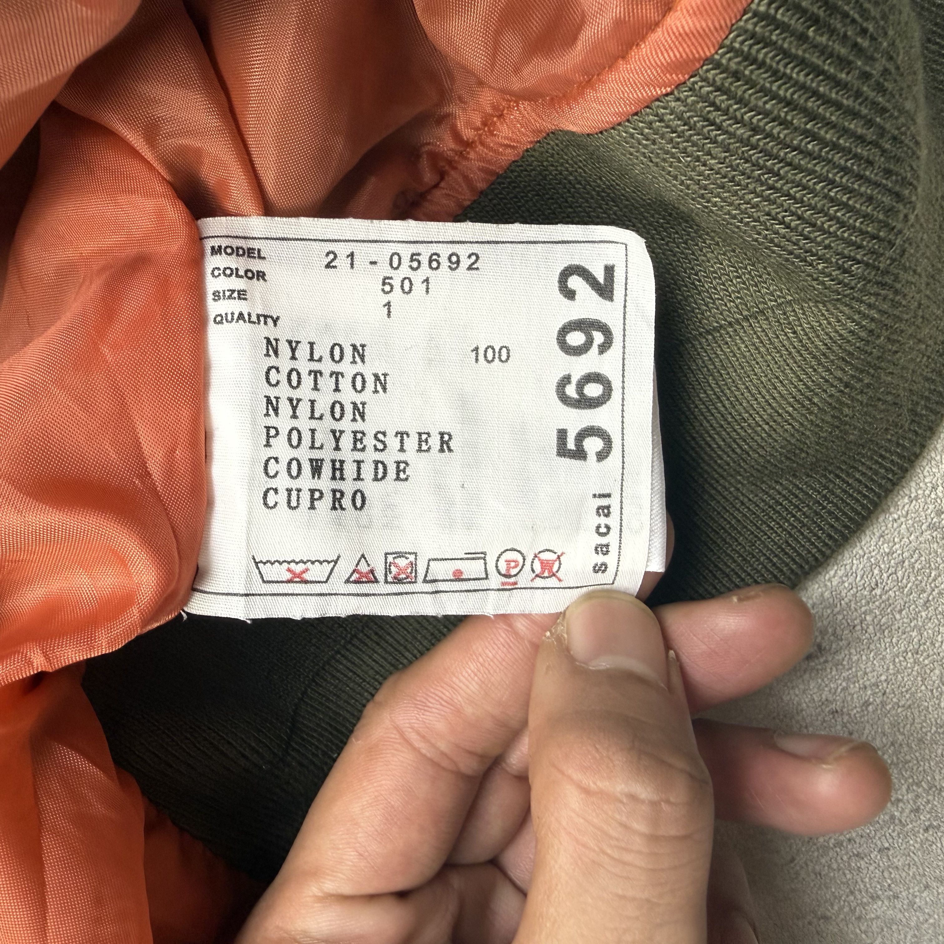 Sacai Sacai Sponge Jacket Size S / US 4 / IT 40 - 9 Thumbnail
