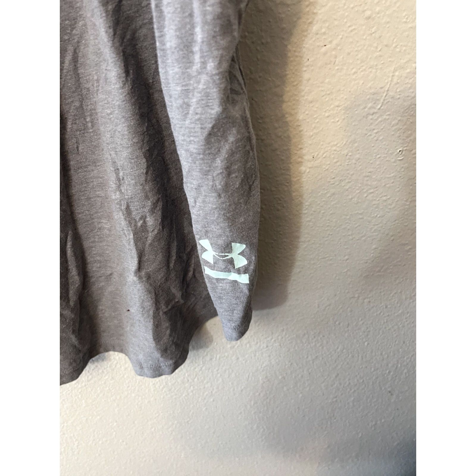 Under Armour VINTAGE Under Armour Women's Tank Top Sleeveless Cotton Logo Casual Activewear Medium Gray 2010s Size M / US 6-8 / IT 42-44 - 3 Thumbnail