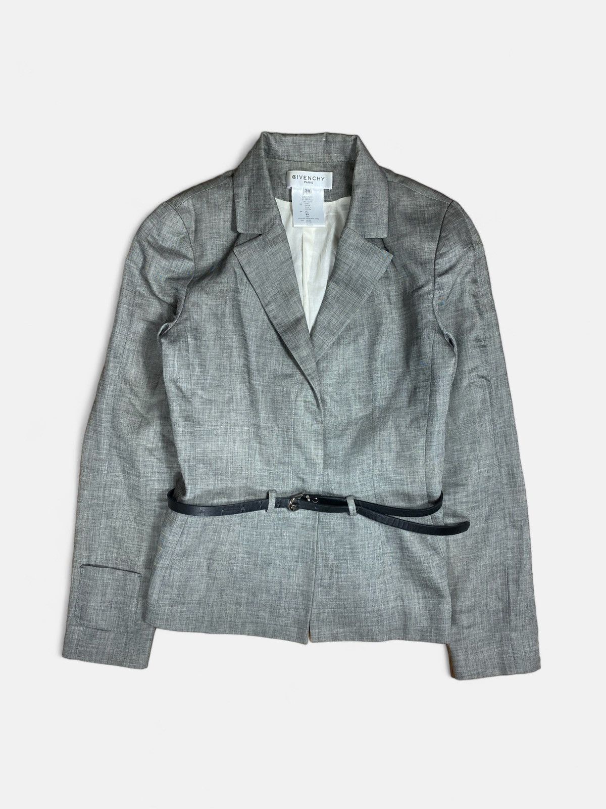 Givenchy Givenchy Paris - Belt Blazer Size M / US 6-8 / IT 42-44 - 1 Thumbnail