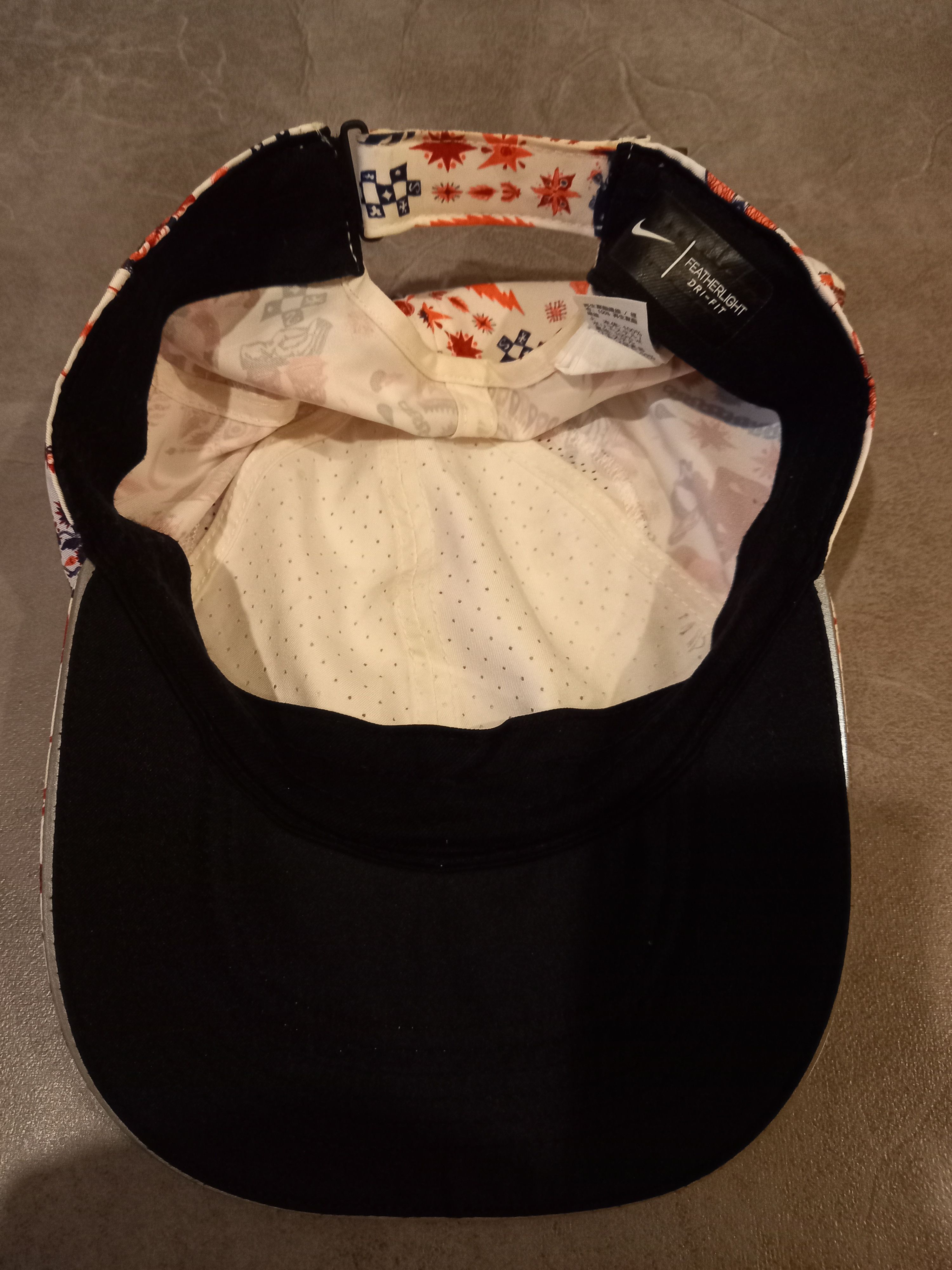 Nike Nike Running Hat Doodle Dri Fit Featherlight Size ONE SIZE - 4 Thumbnail