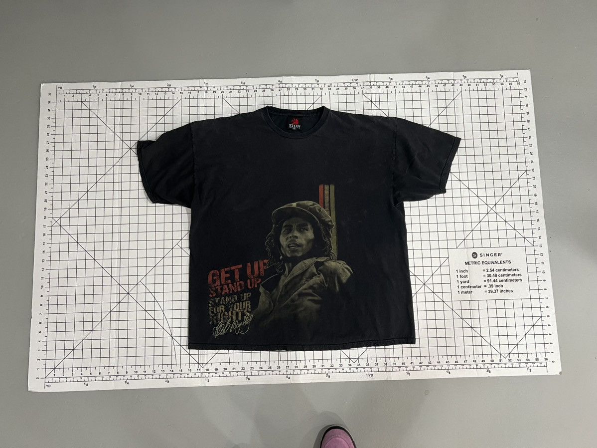 Vintage Bob Marley vintage tee Size US XL / EU 56 / 4 - 4 Thumbnail