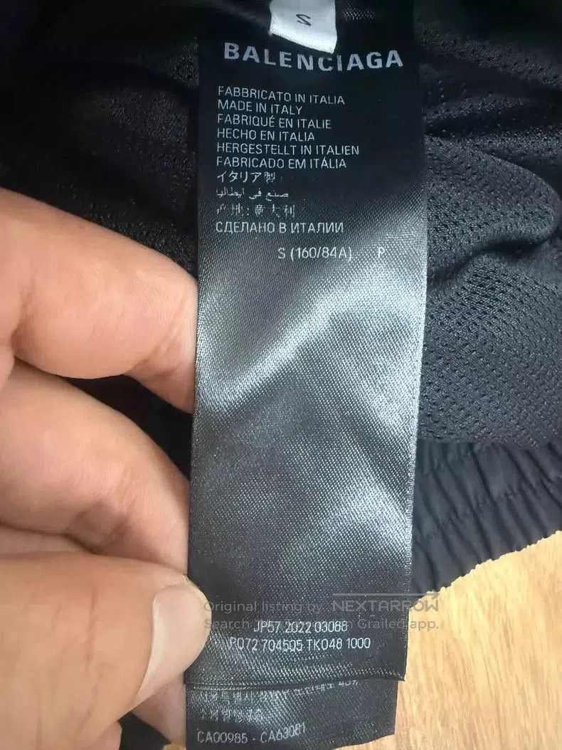 Balenciaga Balenciaga 3B Sports Nylon Jacket. Size US S / EU 44-46 / 1 - 4 Thumbnail