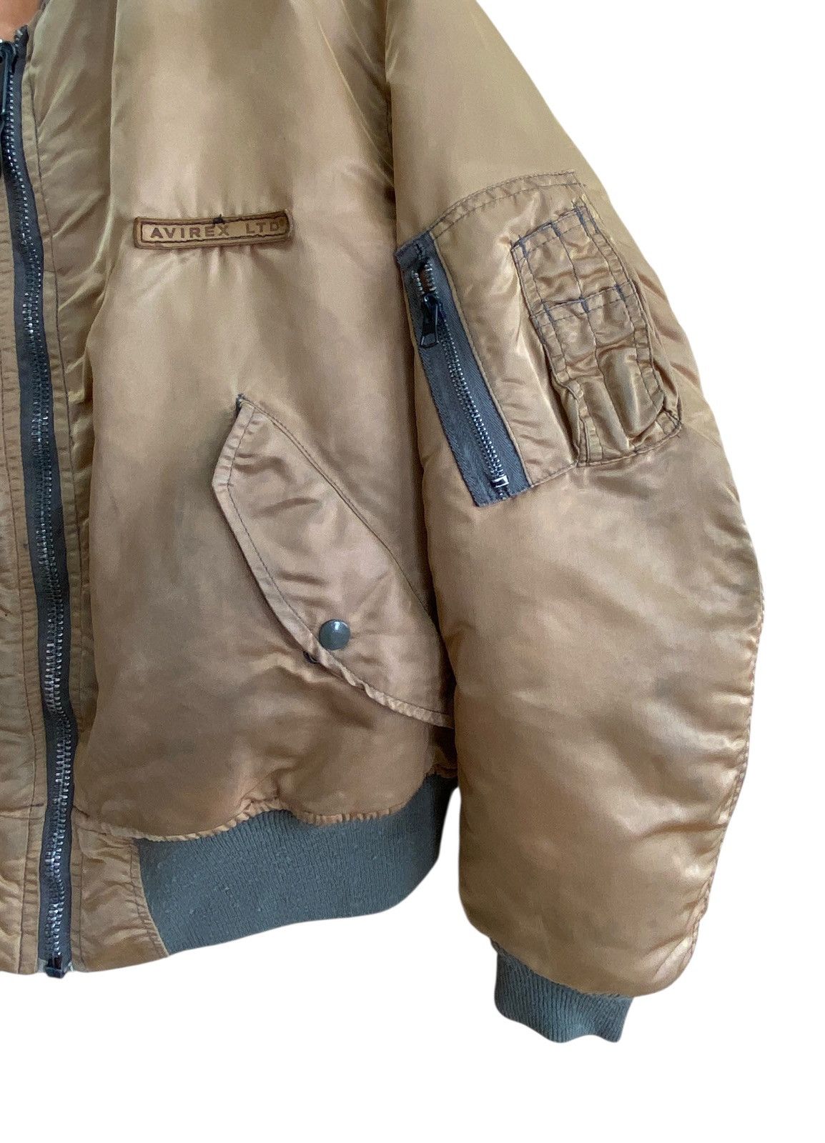 Avirex Vintage Brand Avirex USAF MA-1 Fly Jacket 1980s Size US L / EU 52-54 / 3 - 4 Thumbnail