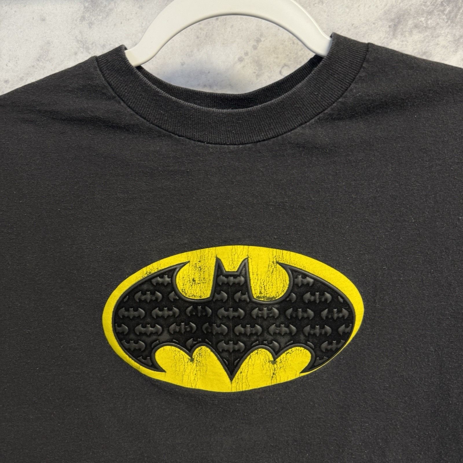 DC Comics × Vintage Vinage Y2K Batman Shirt Mens Medium Black Short Sleeve DC Co Size US M / EU 48-50 / 2 - 1 Thumbnail