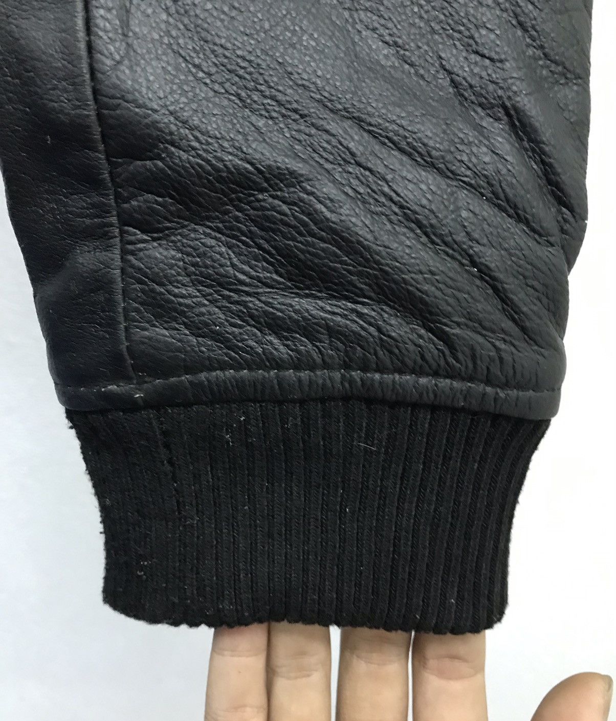 Leather Vintage GGD Varsity Jacket Size US M / EU 48-50 / 2 - 10 Thumbnail
