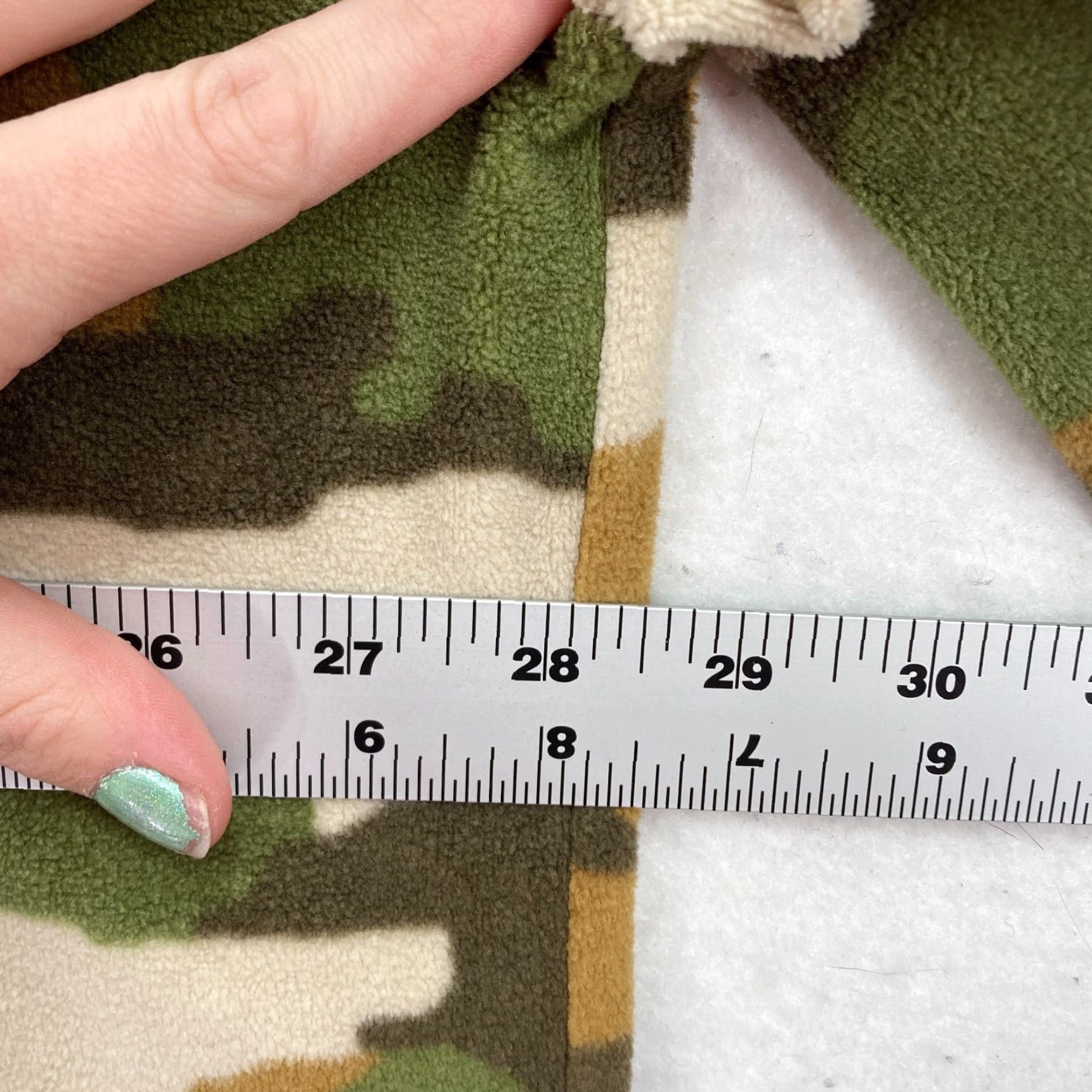 Vintage Duluth Fleece Half Zip Pullover Sweatshirt Mens 2XL Relaxed Green Camouflage Camp Outdoor Hiking Hunting Logo Zipper Mock Neck Size US XXL / EU 58 / 5 - 6 Thumbnail