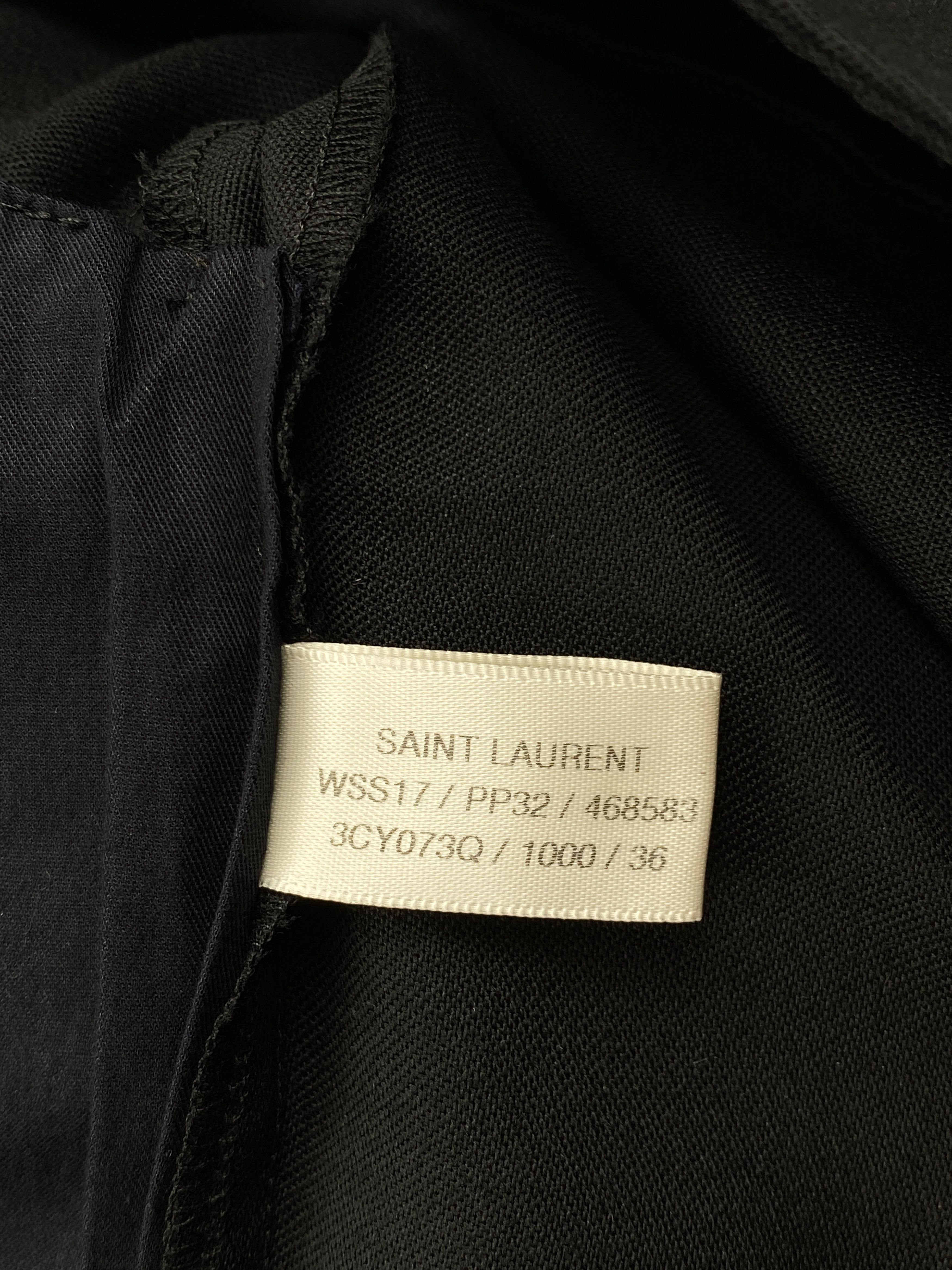 Saint Laurent Paris S/S 2017 Trousers Size 30" / US 8 / IT 44 - 12 Thumbnail
